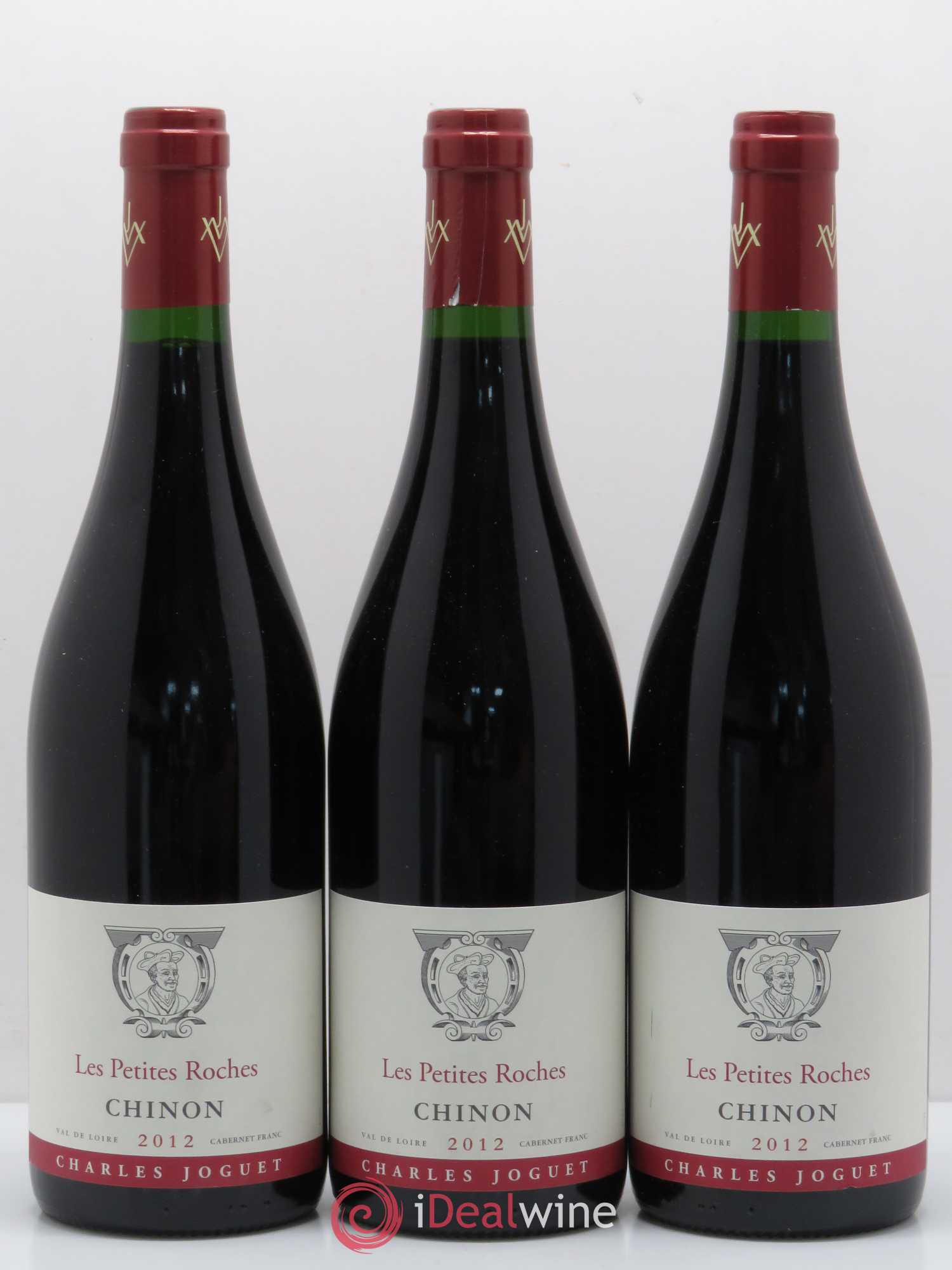 Chinon Les Petites Roches Domaine Charles Joguet (sans prix de réserve) 2012 - Posten von 6 Flaschen - 2