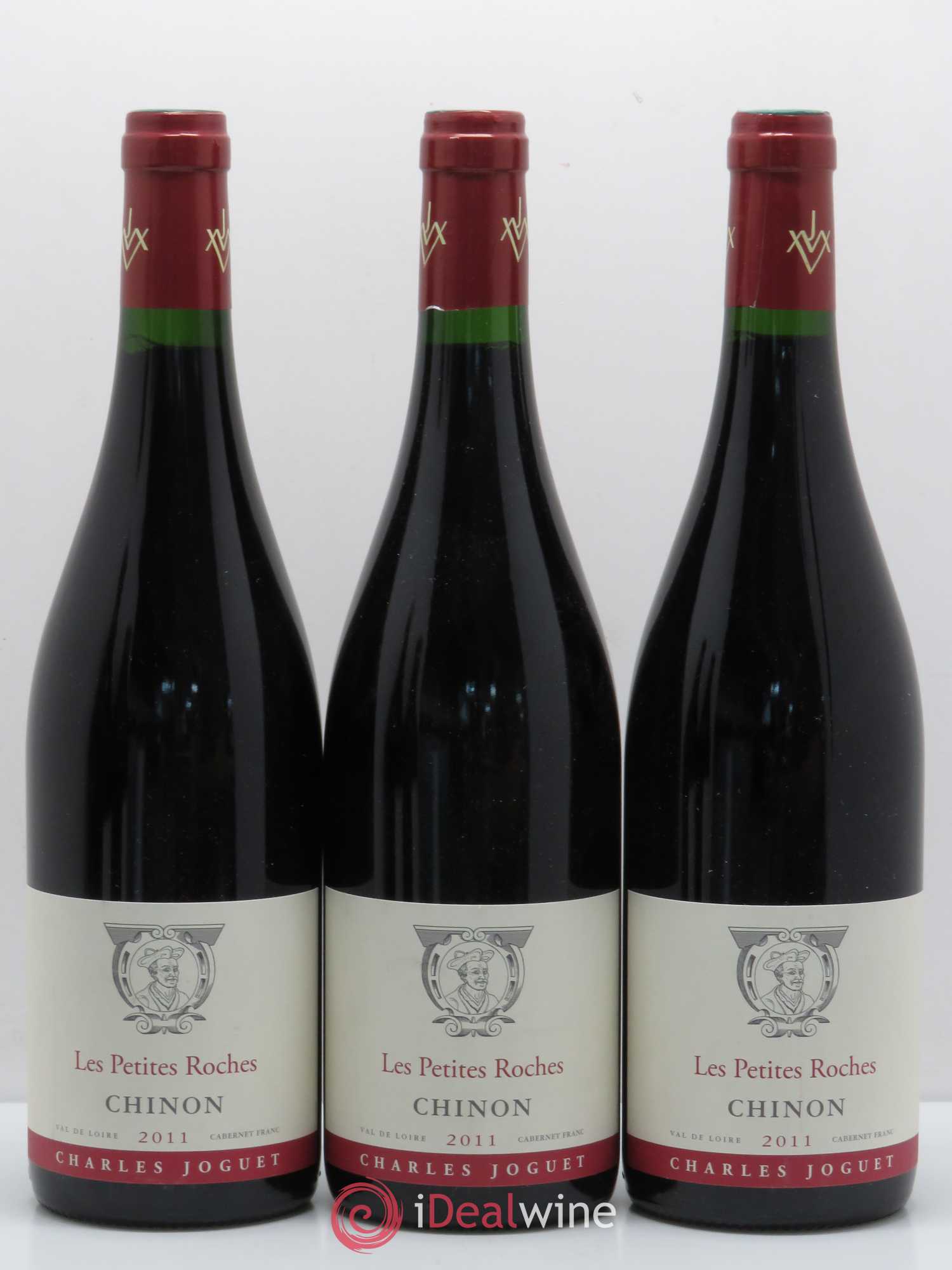 Chinon Les Petites Roches Domaine Charles Joguet (sans prix de réserve) 2011 - Posten von 5 Flaschen - 1