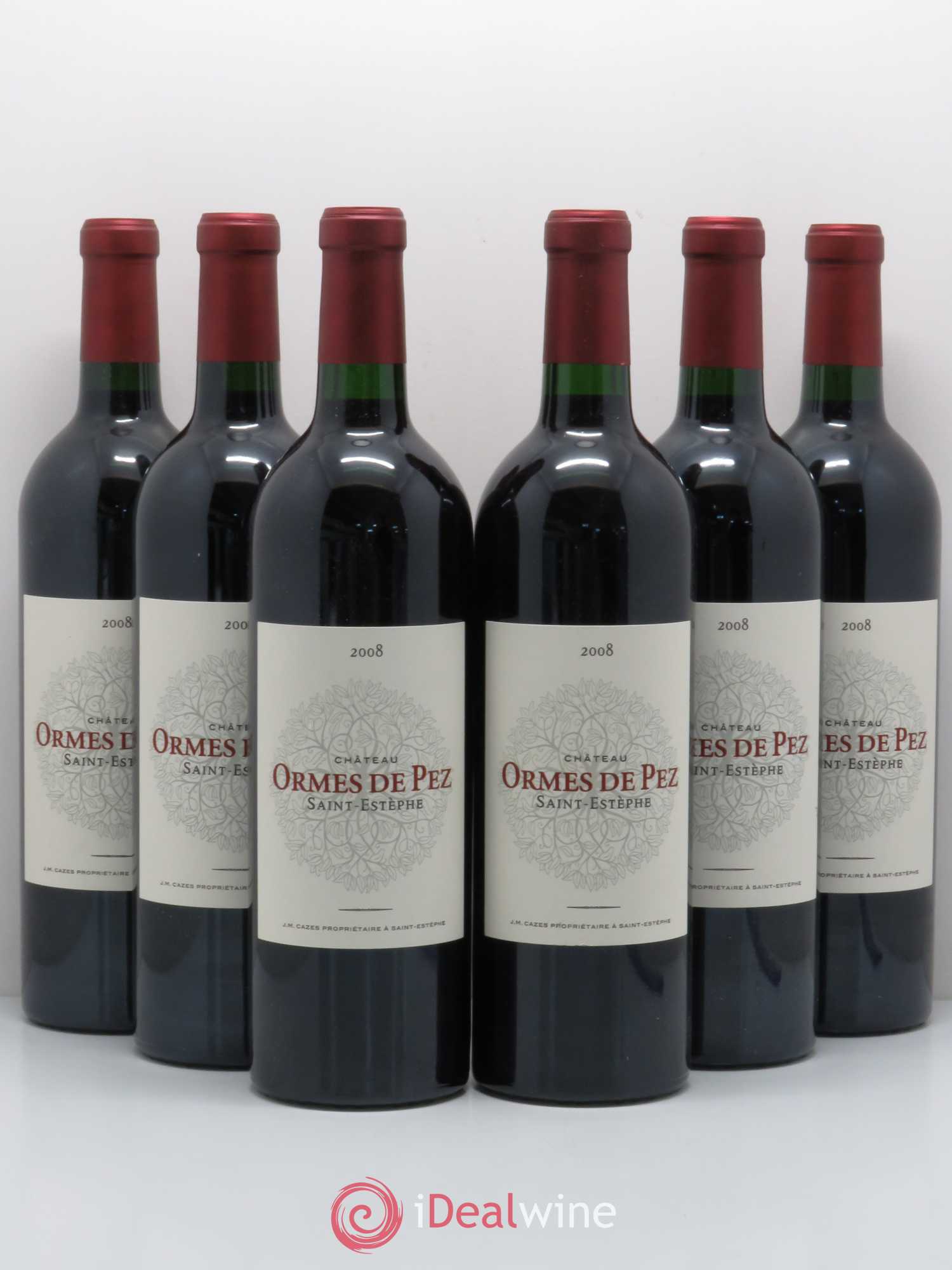 Château les Ormes de Pez 2008 - Lot de 6 bouteilles - 0