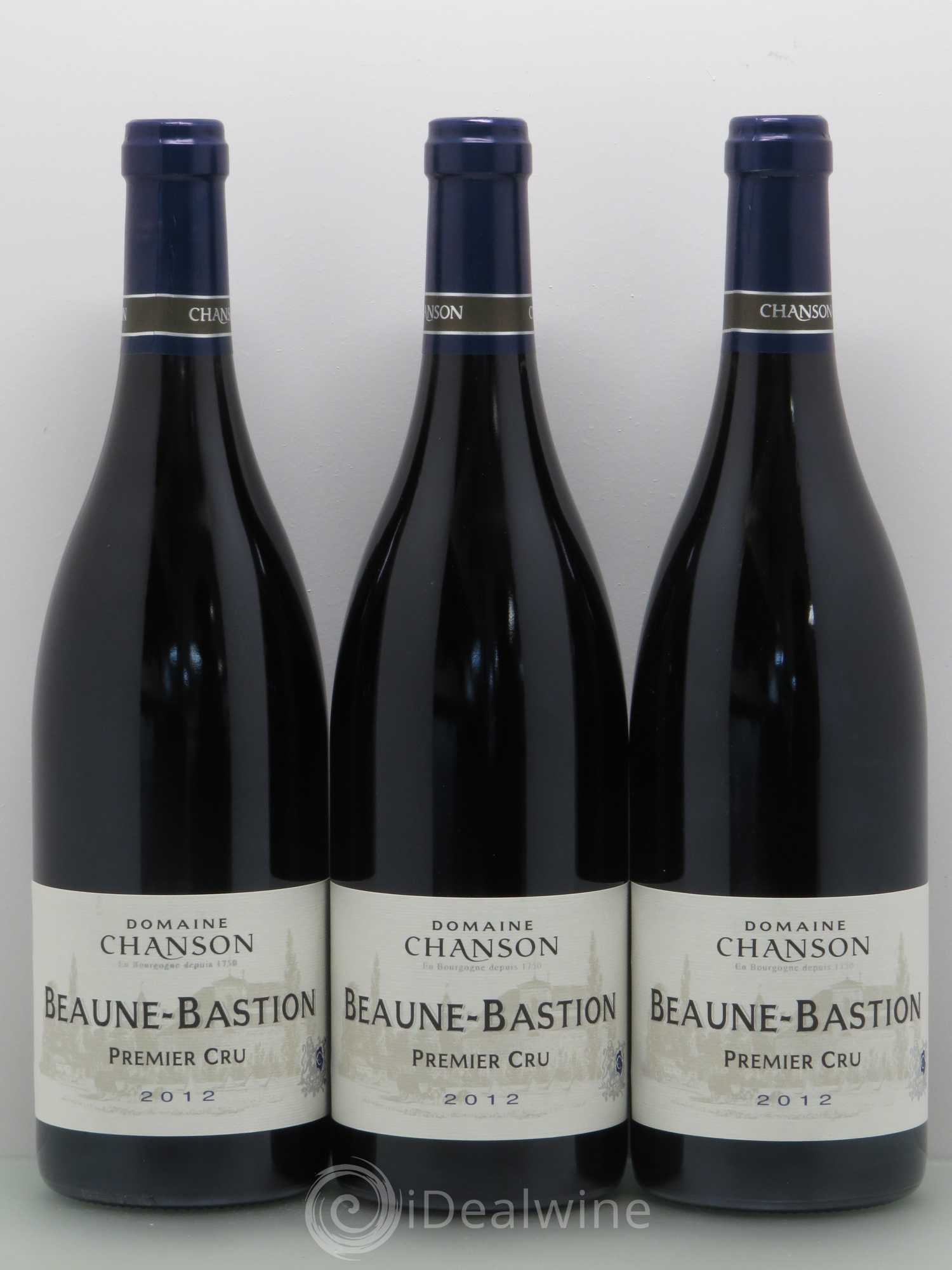 Beaune 1er Cru Bastion - Domaine Chanson (sans prix de réserve) 2012 - Posten von 12 Flaschen - 1