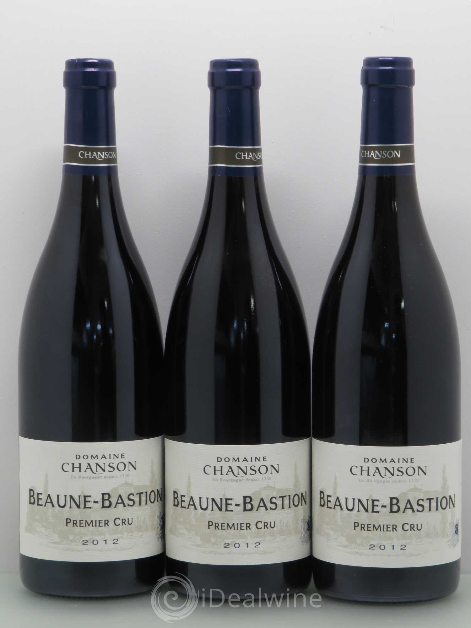 Beaune 1er Cru Bastion - Domaine Chanson (sans prix de réserve) 2012 - Posten von 12 Flaschen - 2