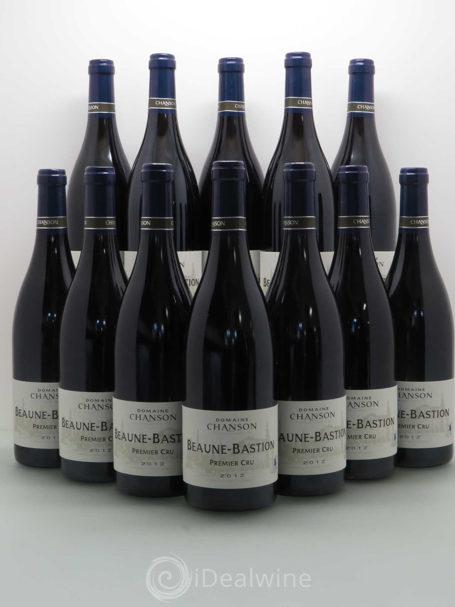 Beaune 1er Cru Bastion - Domaine Chanson (sans prix de réserve) 2012 - Posten von 12 Flaschen - 0