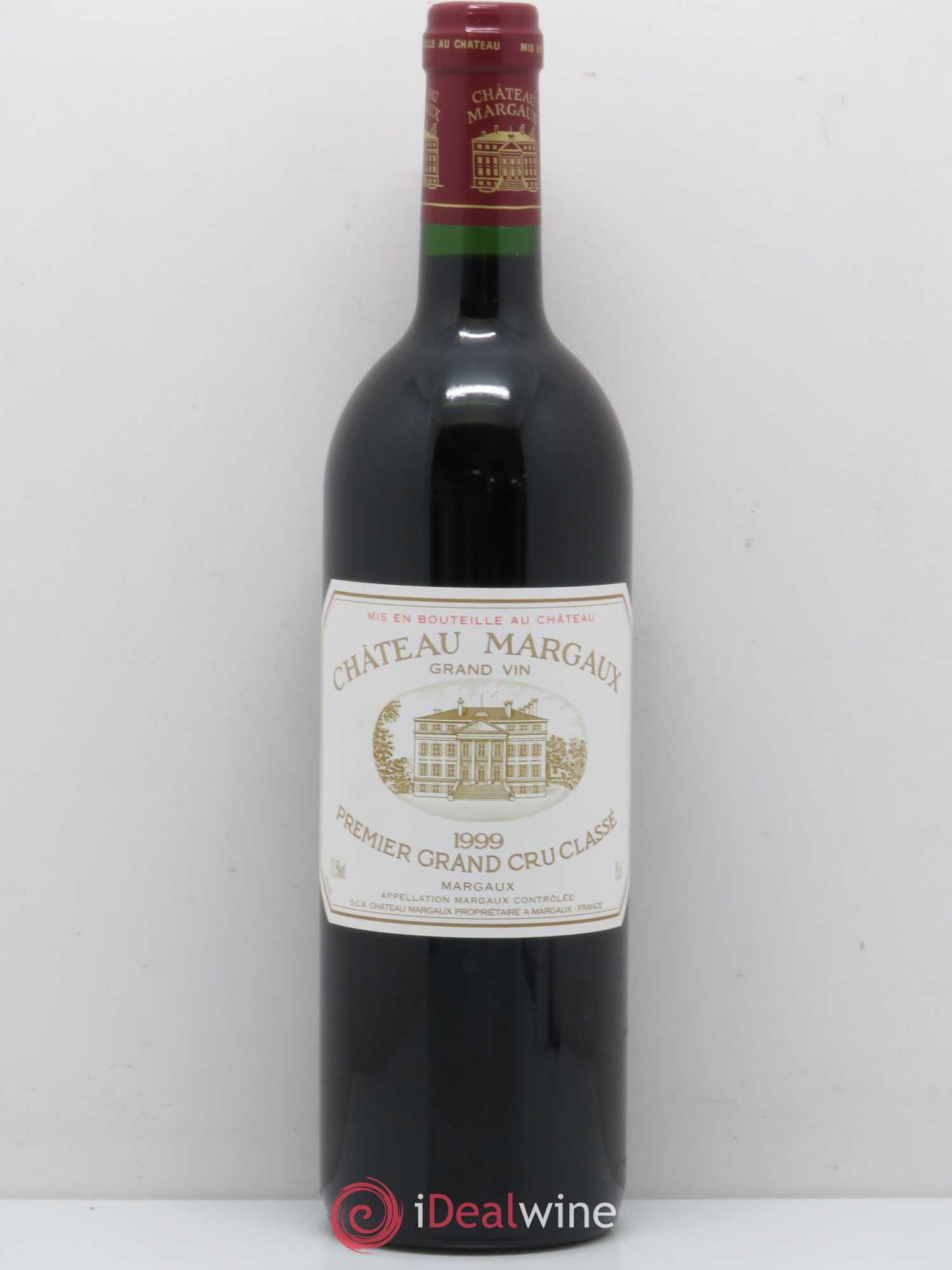 Château Margaux 1er Grand Cru Classé 1999 - Lot de 1 bouteille - 0