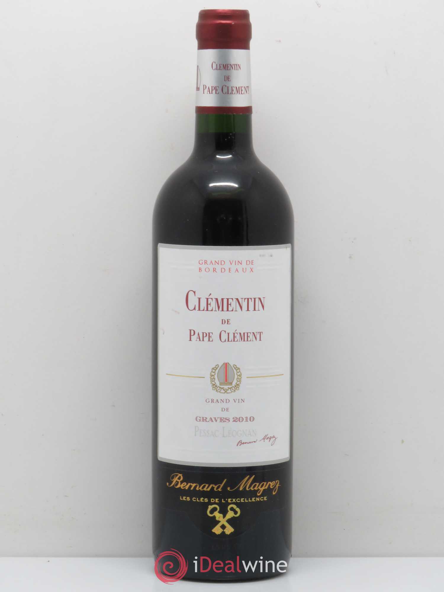 Le Clémentin de Pape Clément Second Vin 2010 - Lot de 1 bouteille - 0