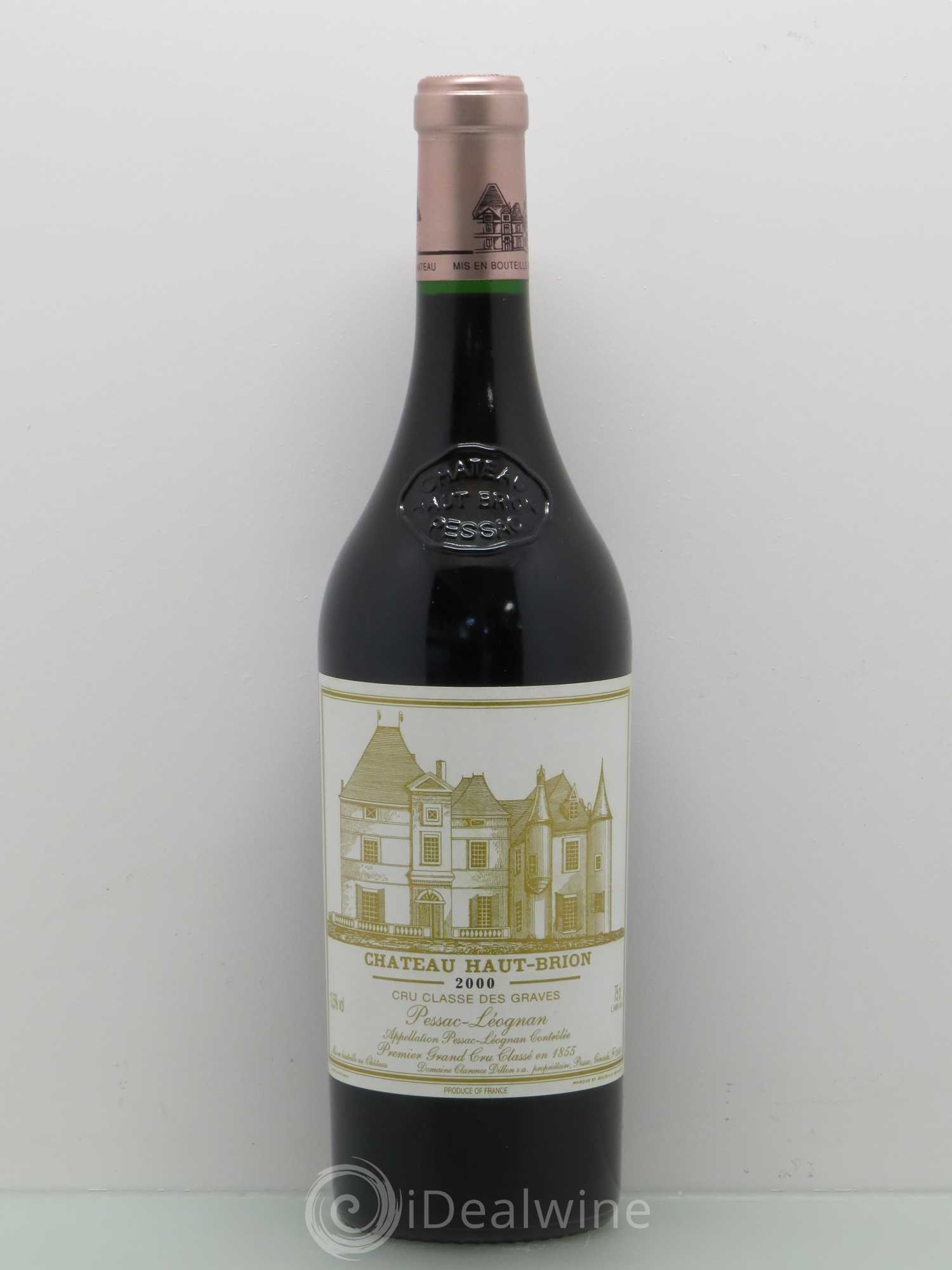 Château Haut Brion 1er Grand Cru Classé 2000 - Lot de 1 bouteille - 0
