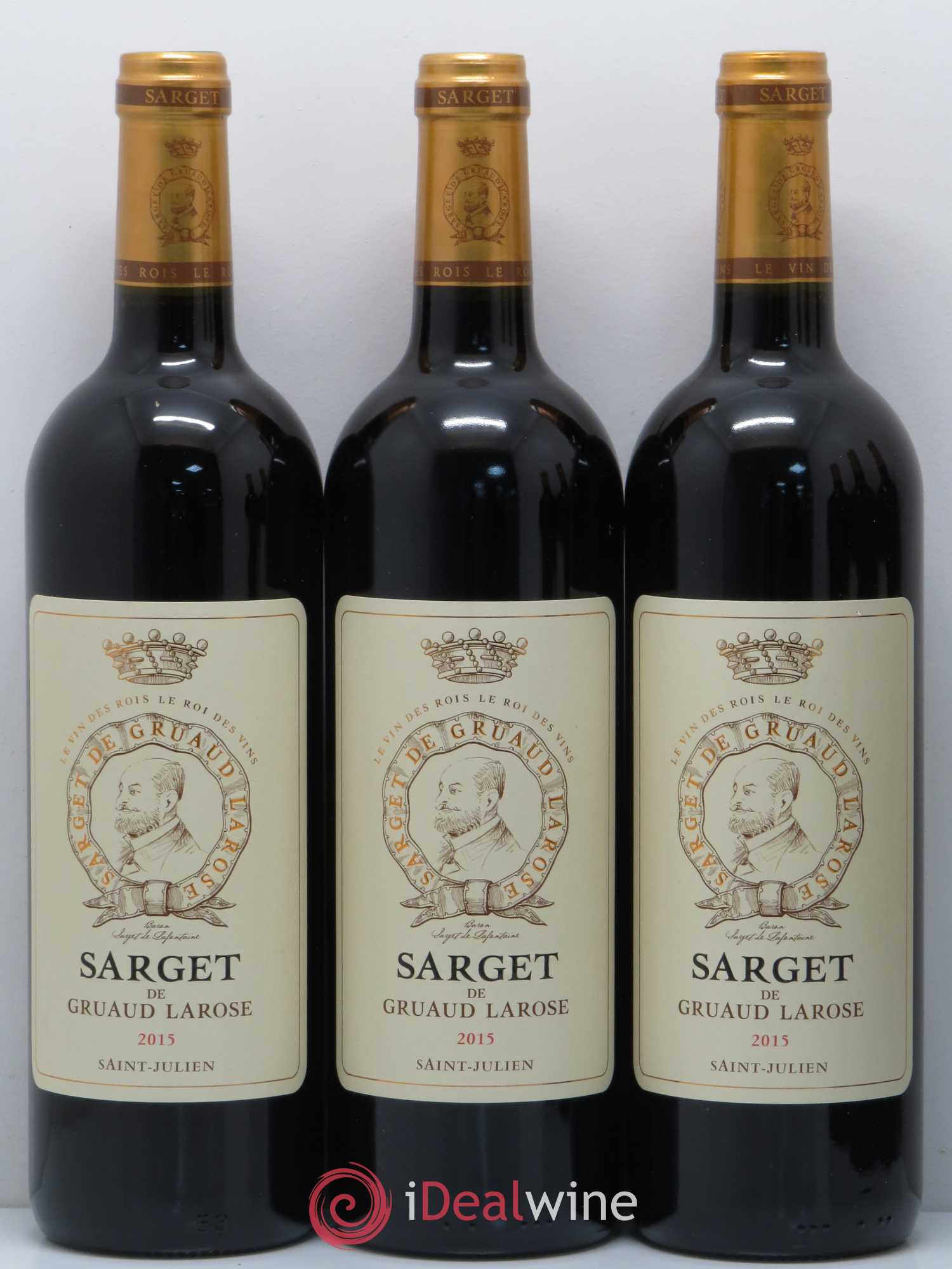 Sarget de Gruaud Larose Second Vin 2015 - Lot de 6 bouteilles - 1