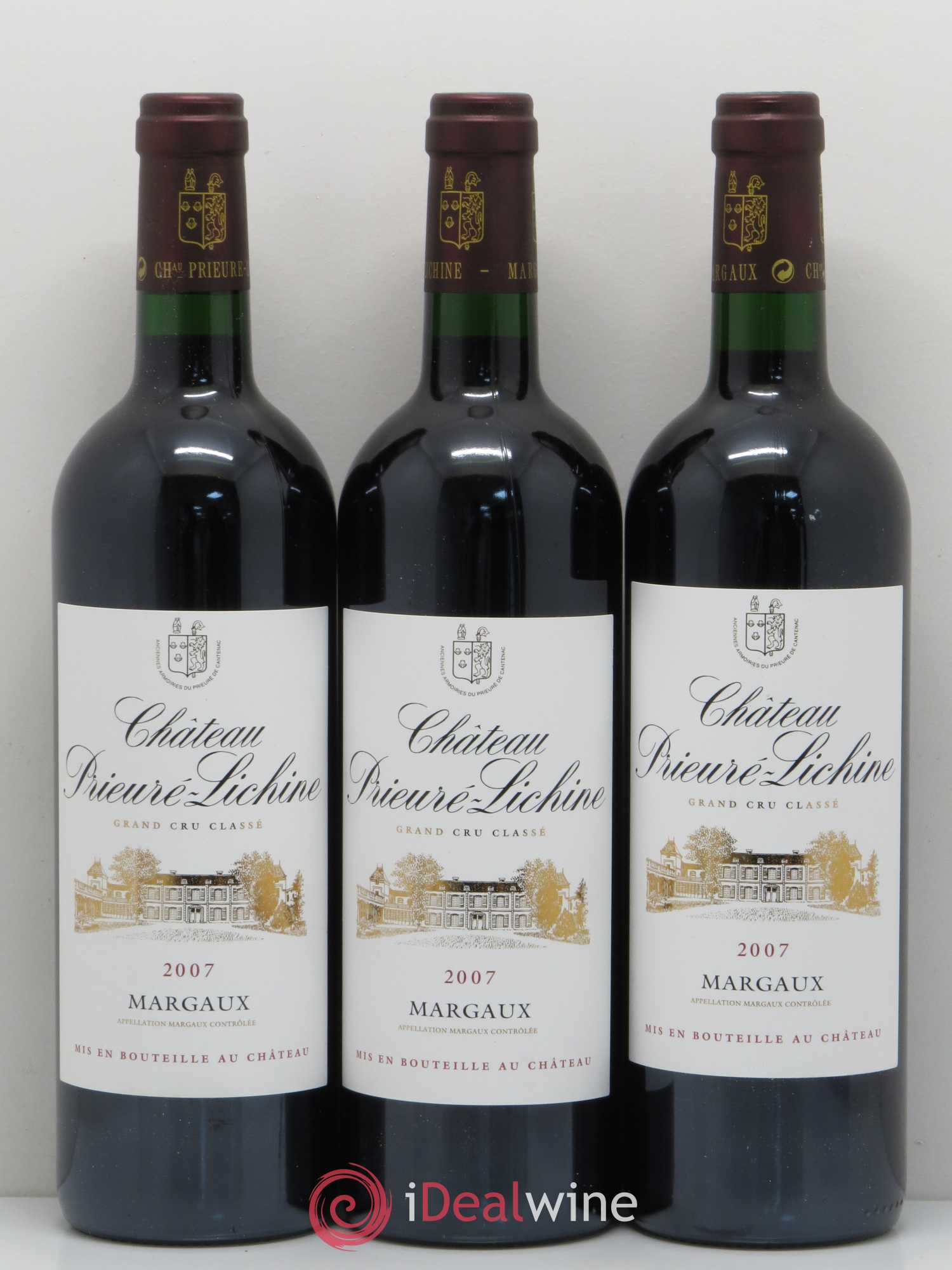 Château Prieuré Lichine 4ème Grand Cru Classé 2007 - Lot de 6 bouteilles - 2