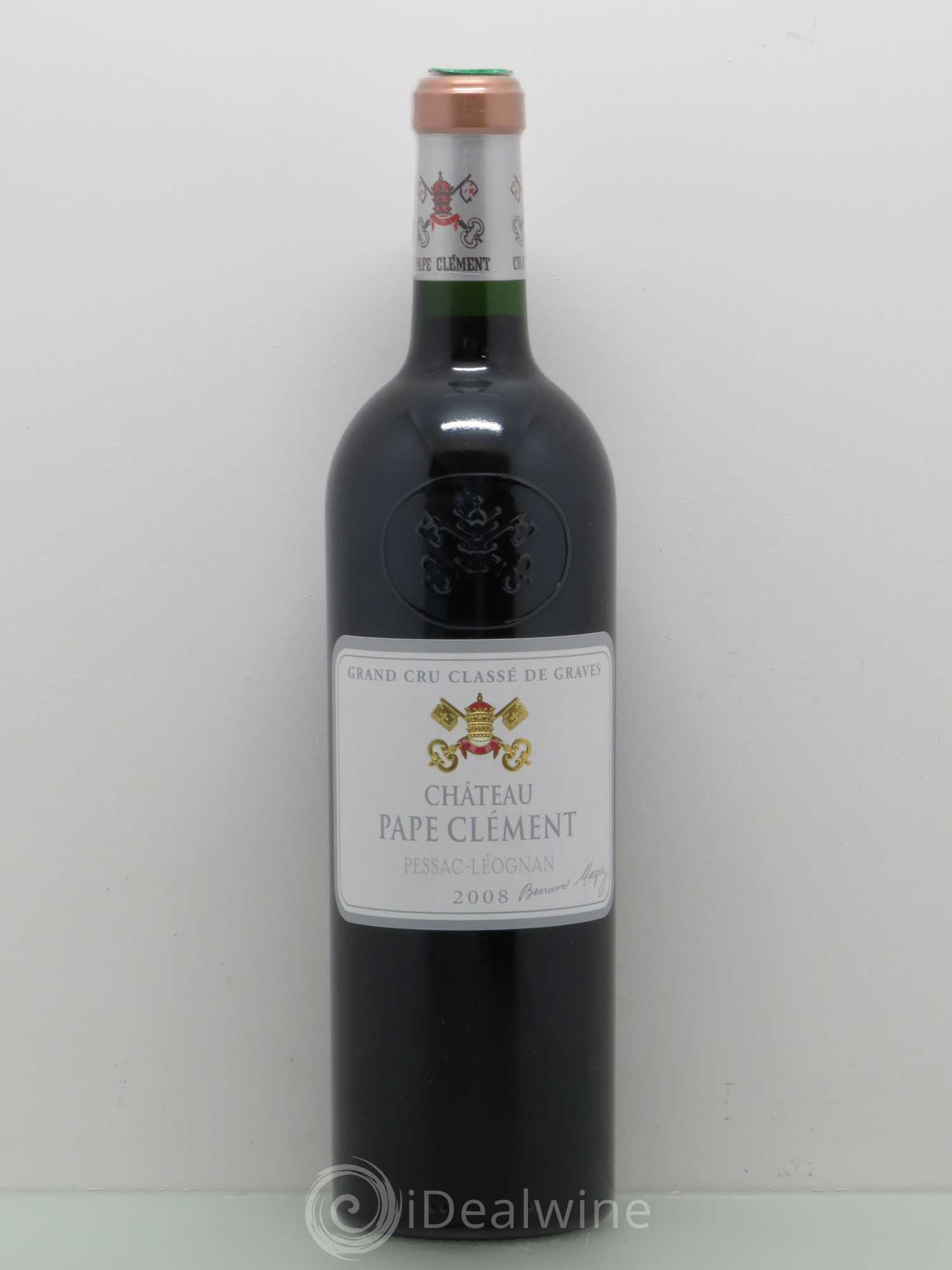 Château Pape Clément Cru Classé de Graves 2008 - Lot de 1 bouteille - 0
