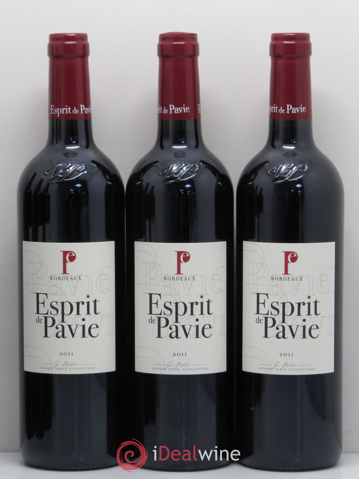 Bordeaux Esprit de Pavie (sans prix de réserve) 2011 - Posten von 6 Flaschen - 1