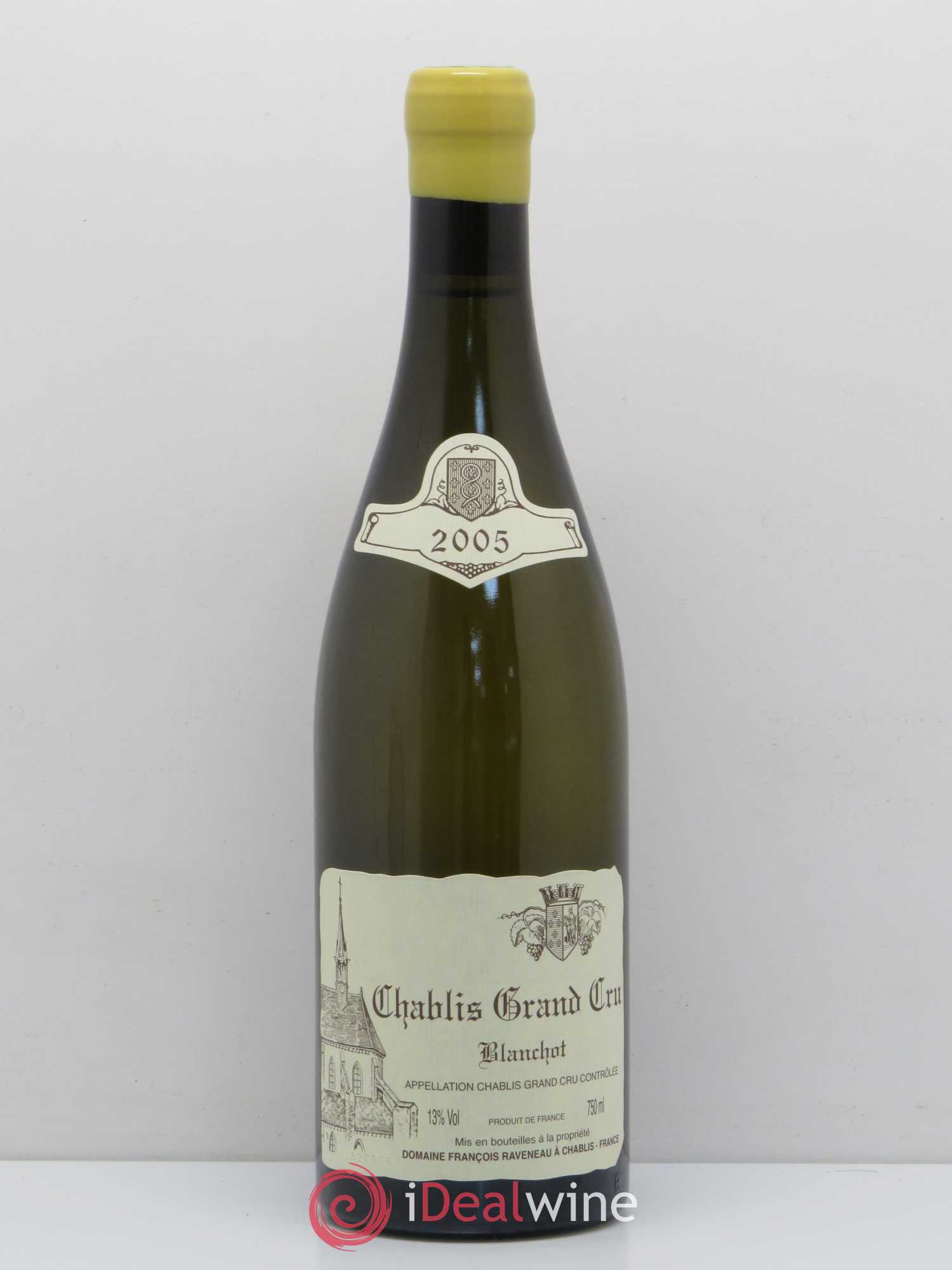 Chablis Grand Cru Blanchot Raveneau (Domaine) 2005 - Lot de 1 bouteille - 0