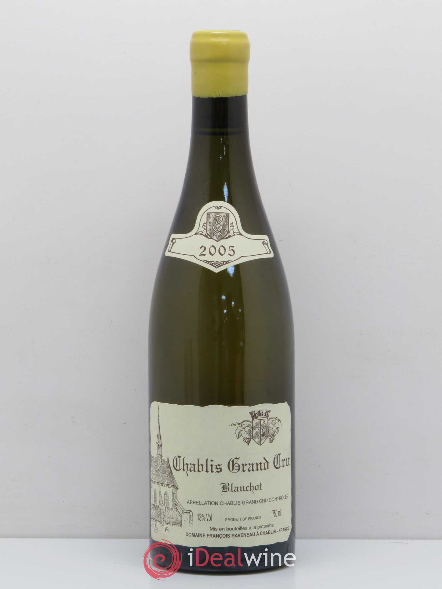 Chablis Grand Cru Blanchot Raveneau (Domaine) 2005 - Lot de 1 bouteille - 0