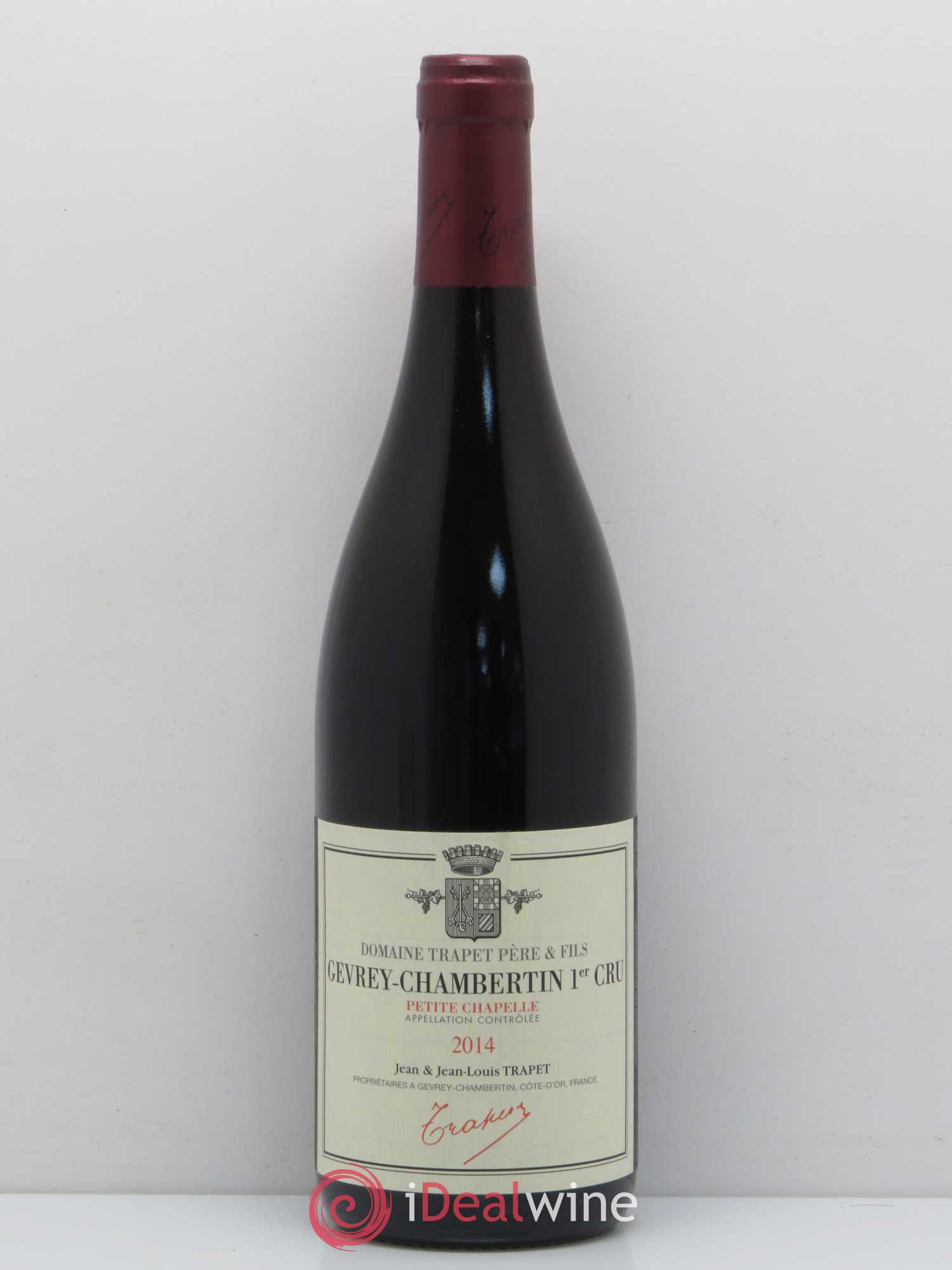Gevrey-Chambertin 1er Cru Petite Chapelle Domaine Trapet 2014 - Lot de 1 bouteille - 0