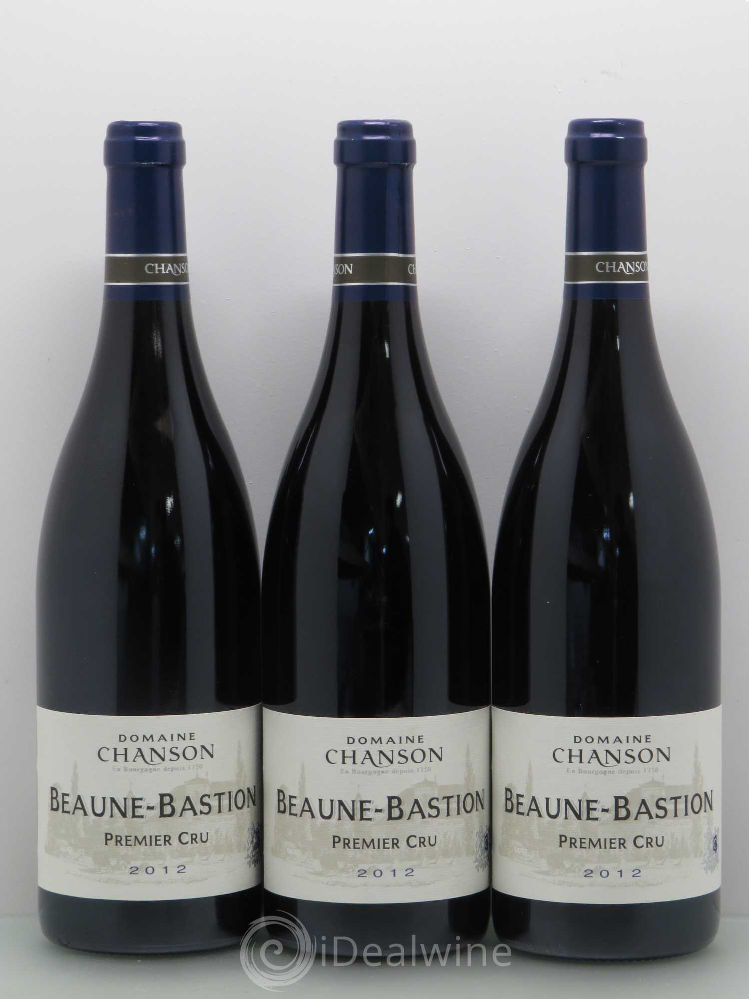 Beaune 1er Cru Bastion - Domaine Chanson 2012 - Posten von 6 Flaschen - 2