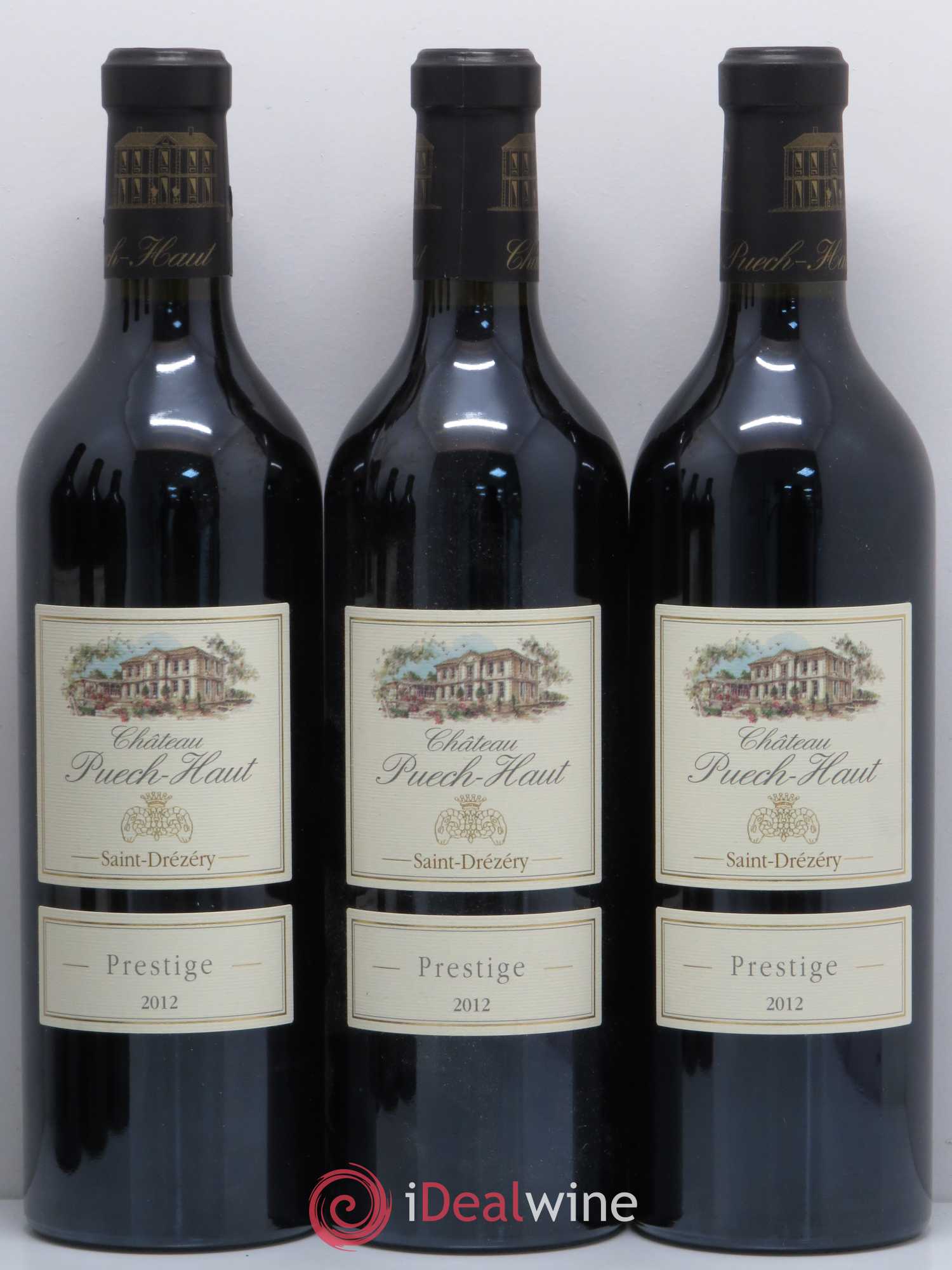 Coteaux du Languedoc Château Puech-Haut Prestige Gérard Bru  (sans prix de réserve) 2012 - Lot de 6 bouteilles - 1