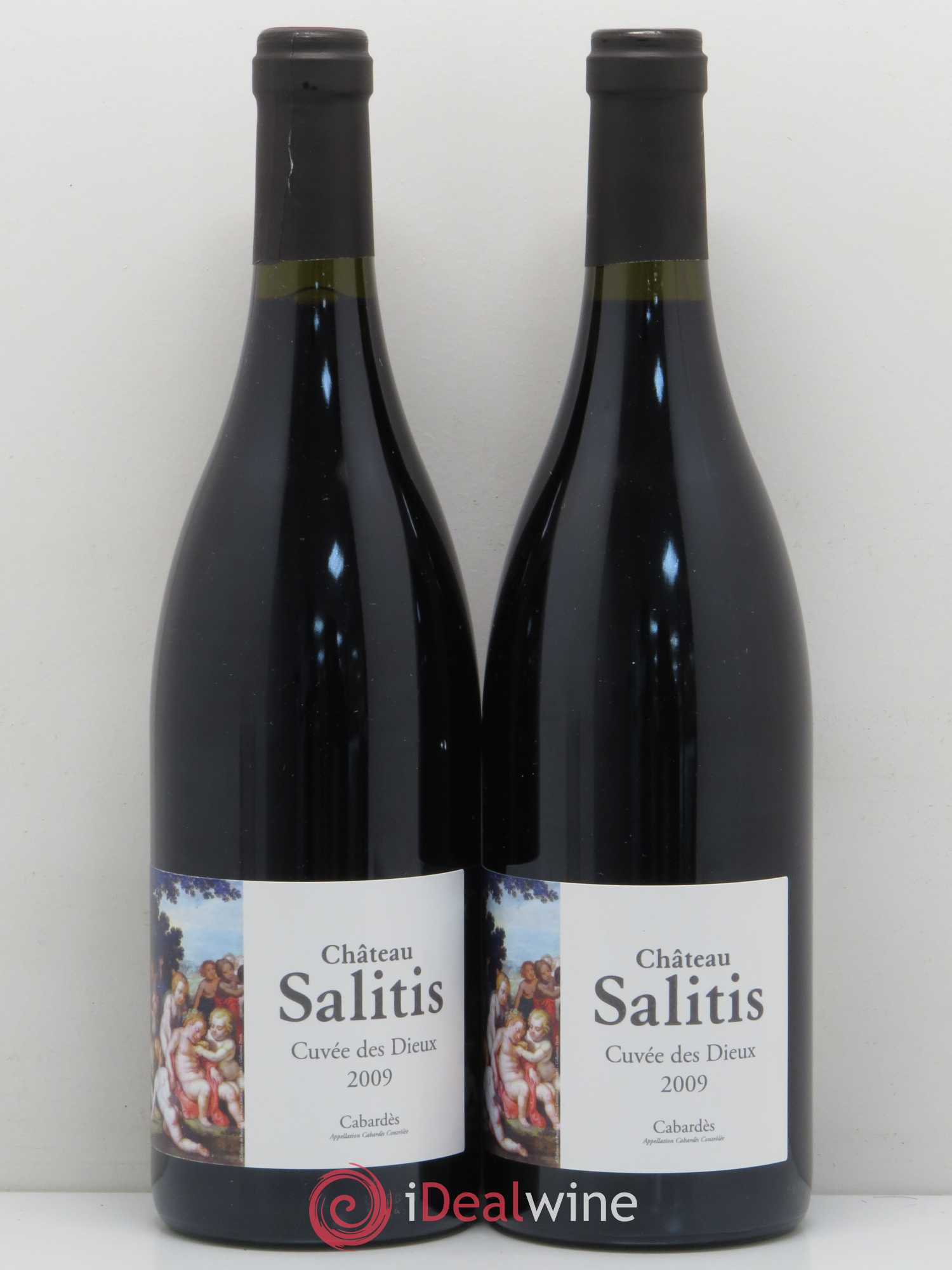 Cabardès Cuvée des Dieux Château Salitis (sans prix de réserve) 2009 - Posten von 2 Flaschen - 0