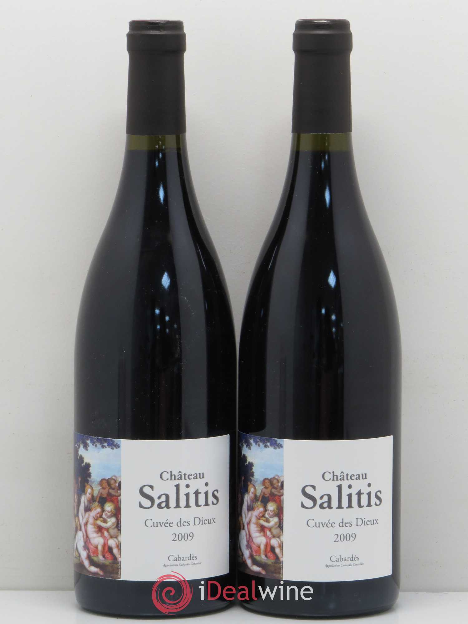 Cabardès Cuvée des Dieux Château Salitis (sans prix de réserve) 2009 - Posten von 2 Flaschen - 0