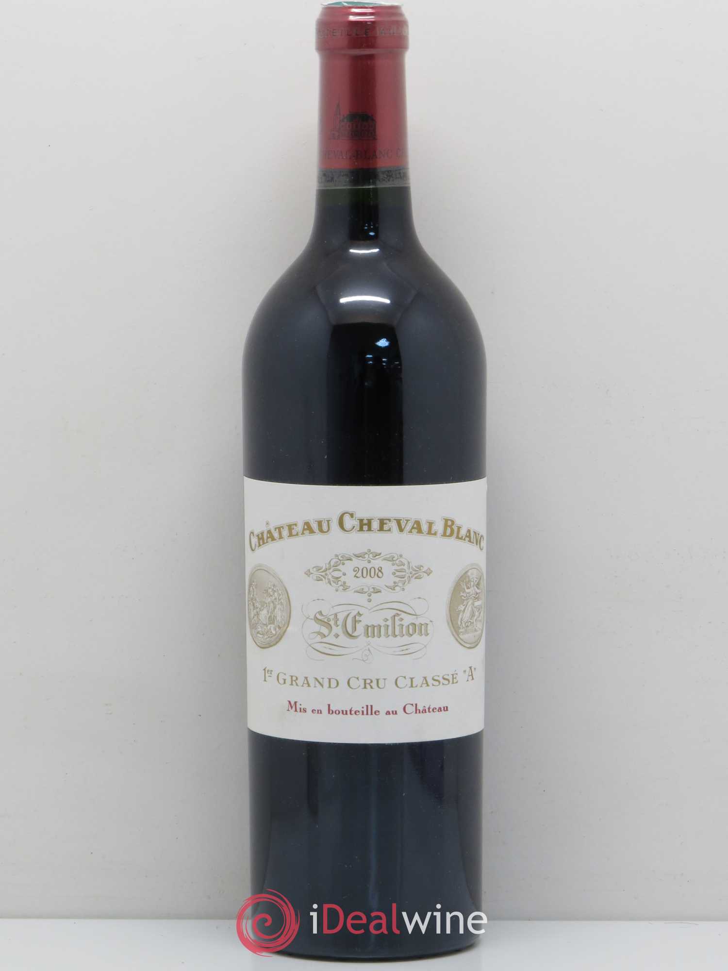 Château Cheval Blanc 1er Grand Cru Classé A 2008 - Lot de 1 bouteille - 0
