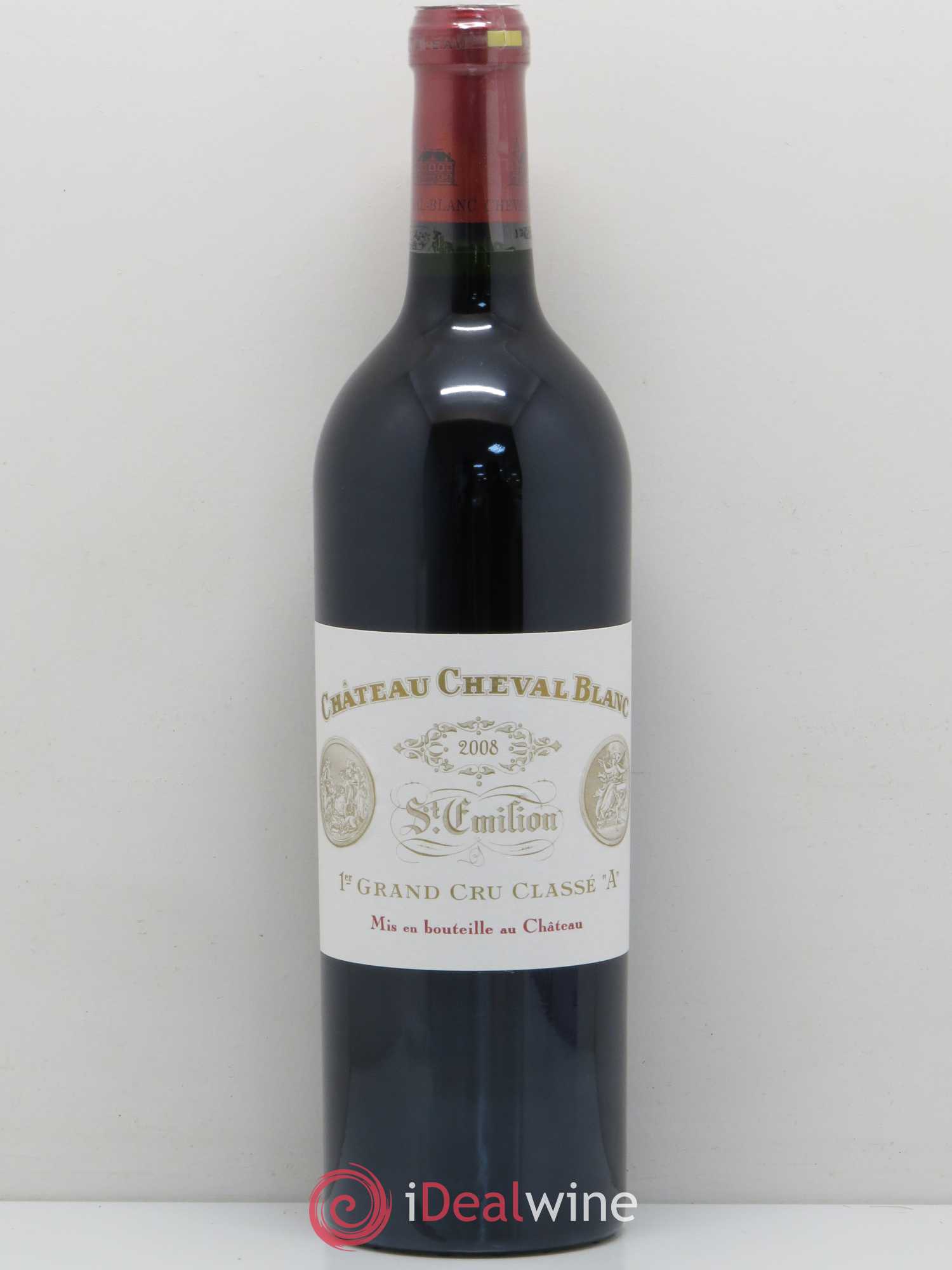 Château Cheval Blanc 1er Grand Cru Classé A 2008 - Lot de 1 bouteille - 0
