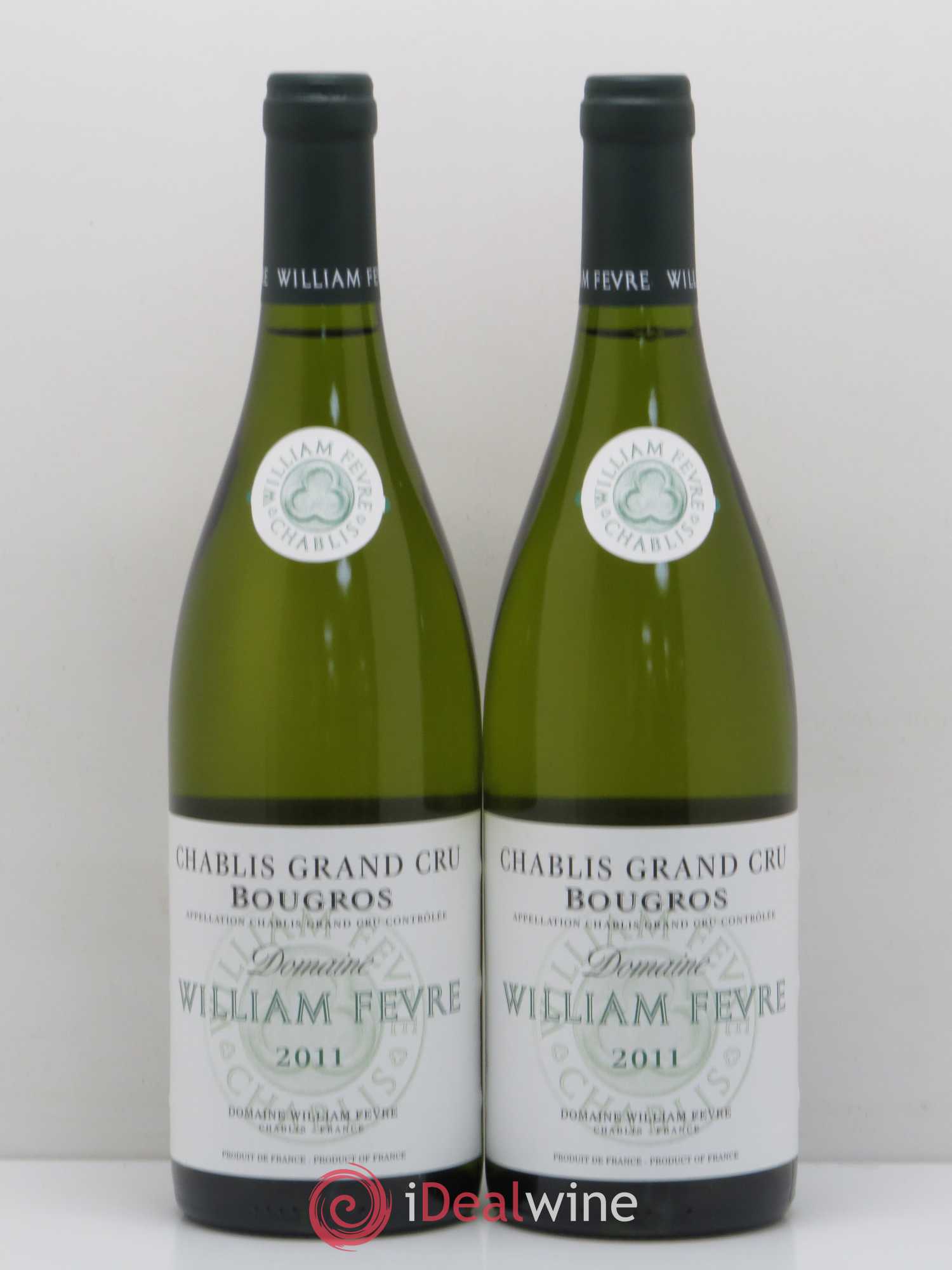 Chablis Grand Cru Bougros William Fèvre 2011 - Lot de 2 bouteilles - 0