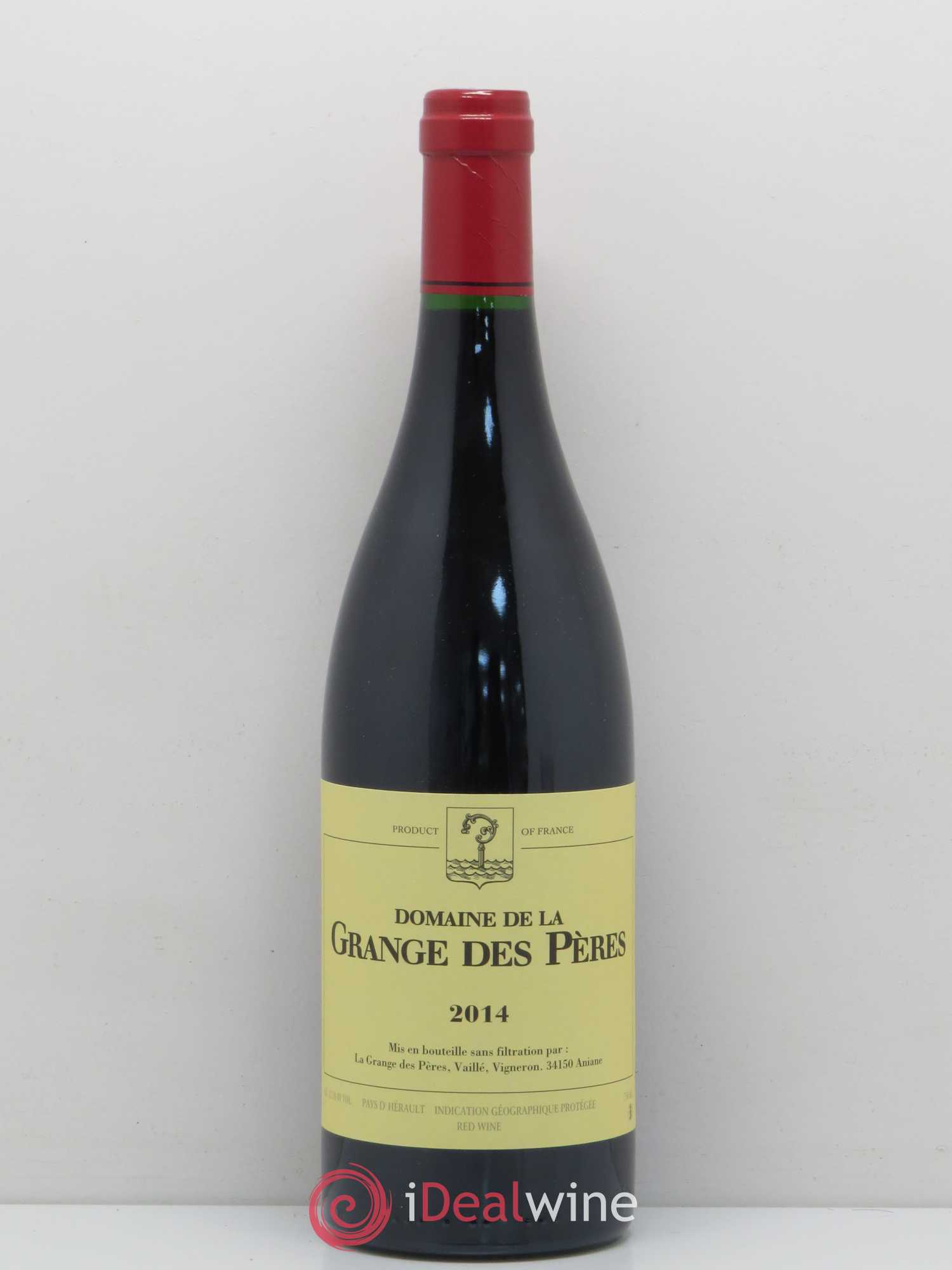 Pays d'Hérault Grange des Pères Laurent Vaillé 2014 - Lot de 1 bouteille - 0