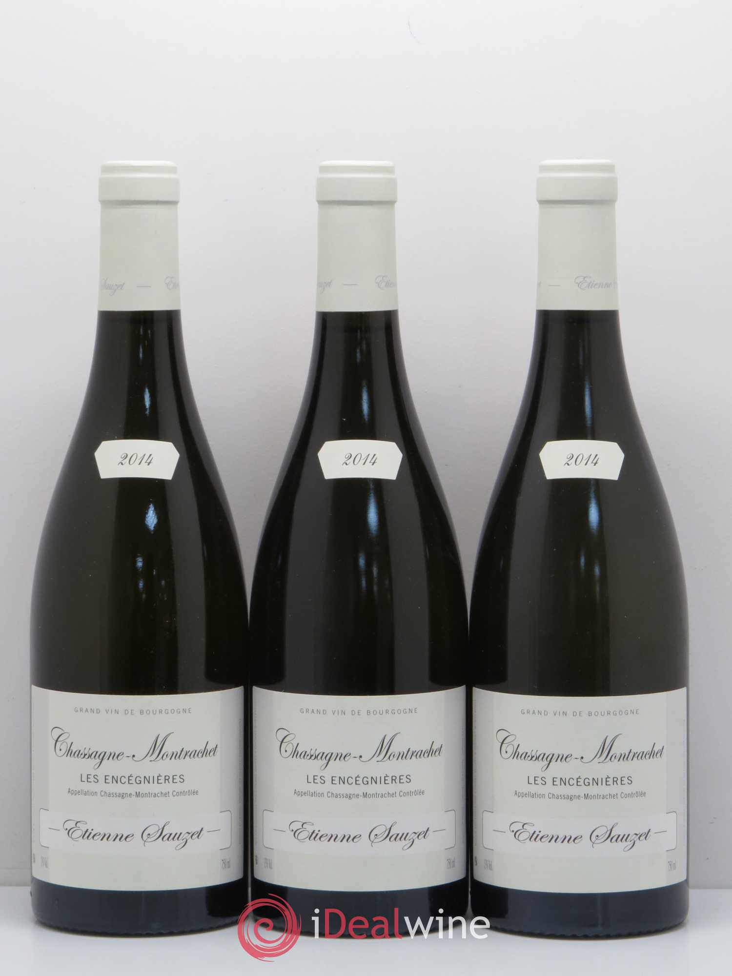 Chassagne-Montrachet Les encégnières Domaine Sauzet 2014 - Posten von 3 Flaschen - 0