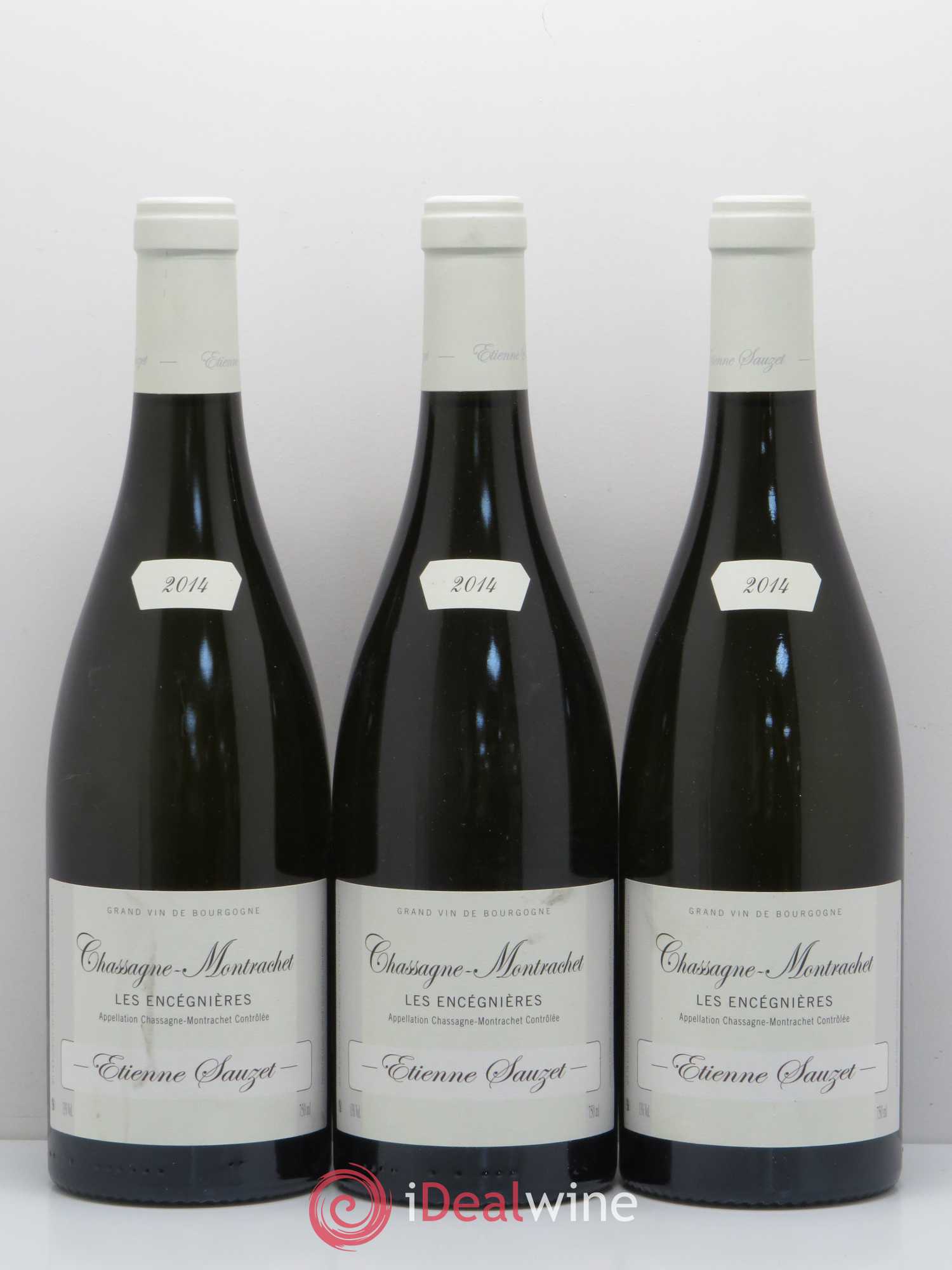 Chassagne-Montrachet Les encégnières Domaine Sauzet 2014 - Posten von 3 Flaschen - 0