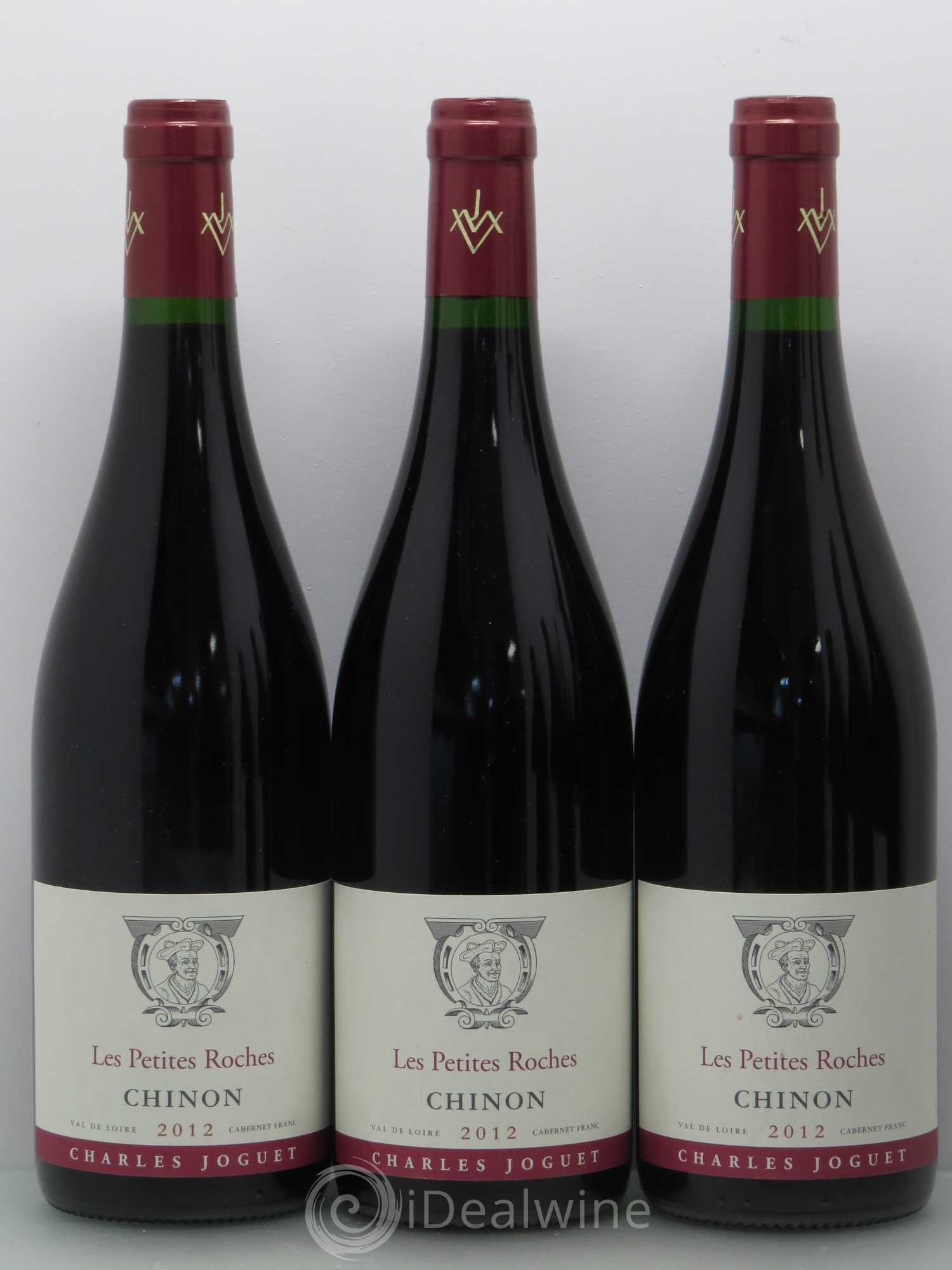 Chinon Les Petites Roches - Domaine Charles Joguet (sans prix de réserve) 2012 - Posten von 6 Flaschen - 1