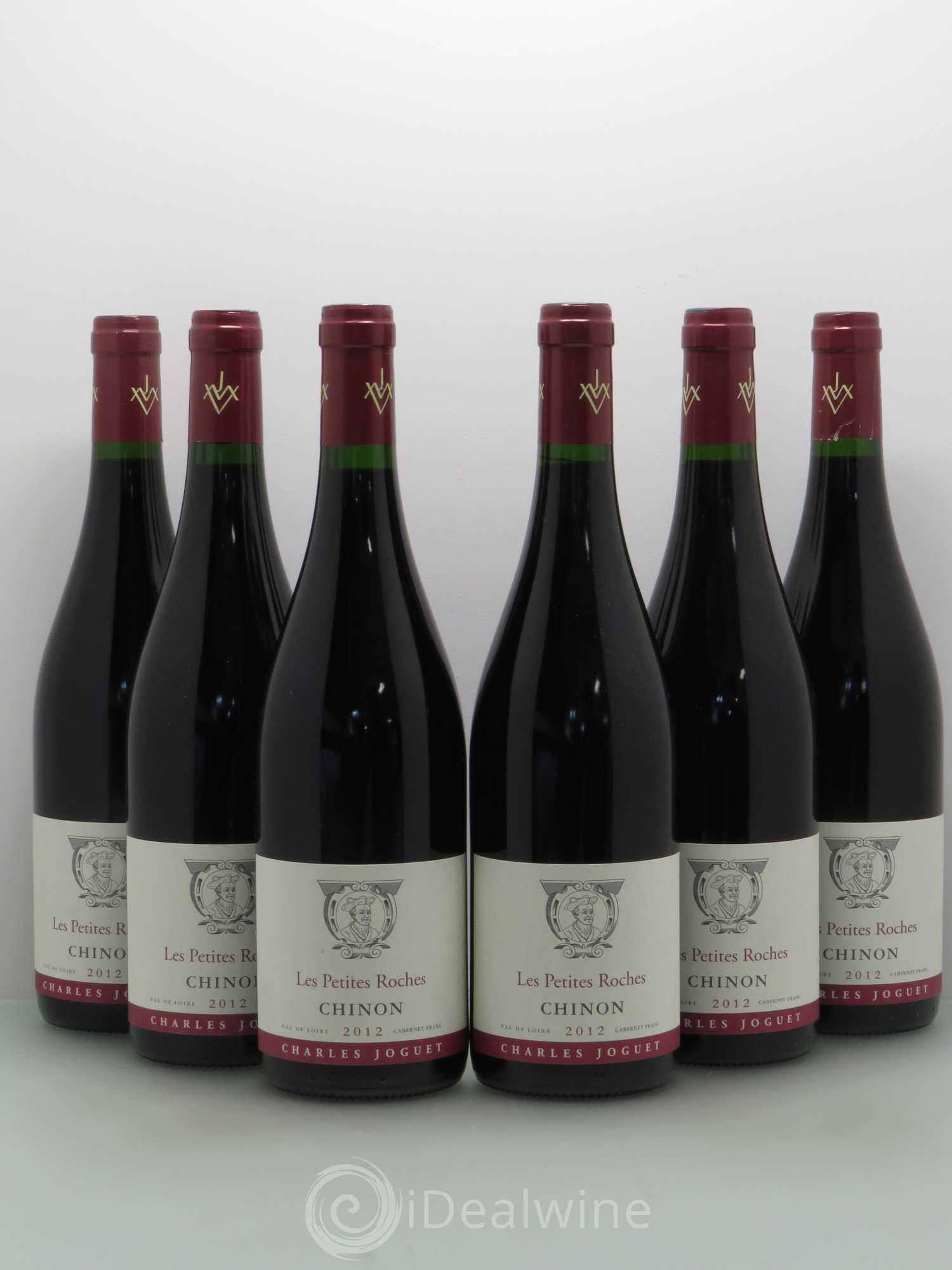 Chinon Les Petites Roches - Domaine Charles Joguet (sans prix de réserve) 2012 - Posten von 6 Flaschen - 0