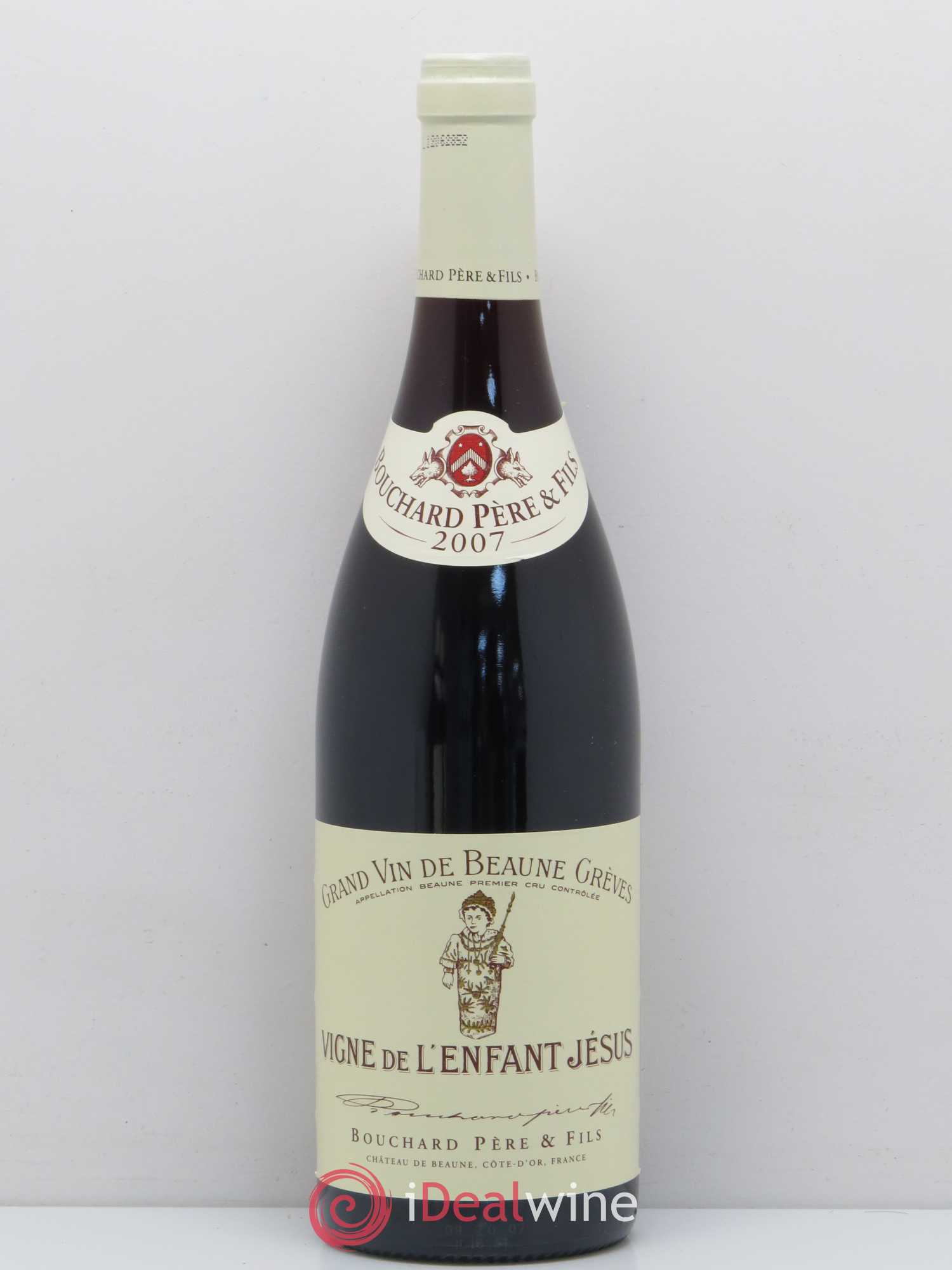 Beaune 1er Cru Grèves - Vigne de l'Enfant Jésus Bouchard Père & Fils 2007 - Lot de 1 bouteille - 0