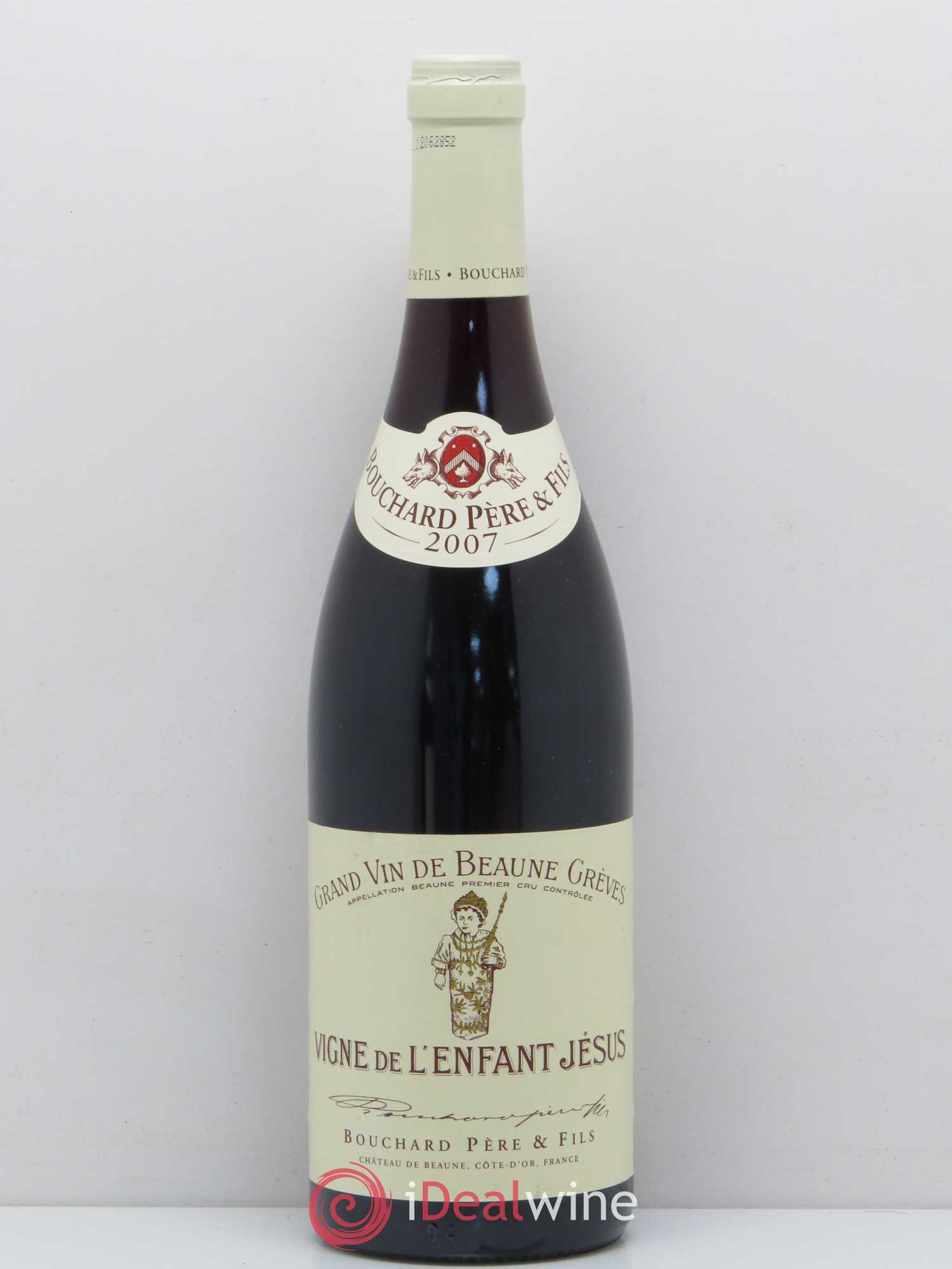 Beaune 1er Cru Grèves - Vigne de l'Enfant Jésus Bouchard Père & Fils 2007 - Lot de 1 bouteille - 0
