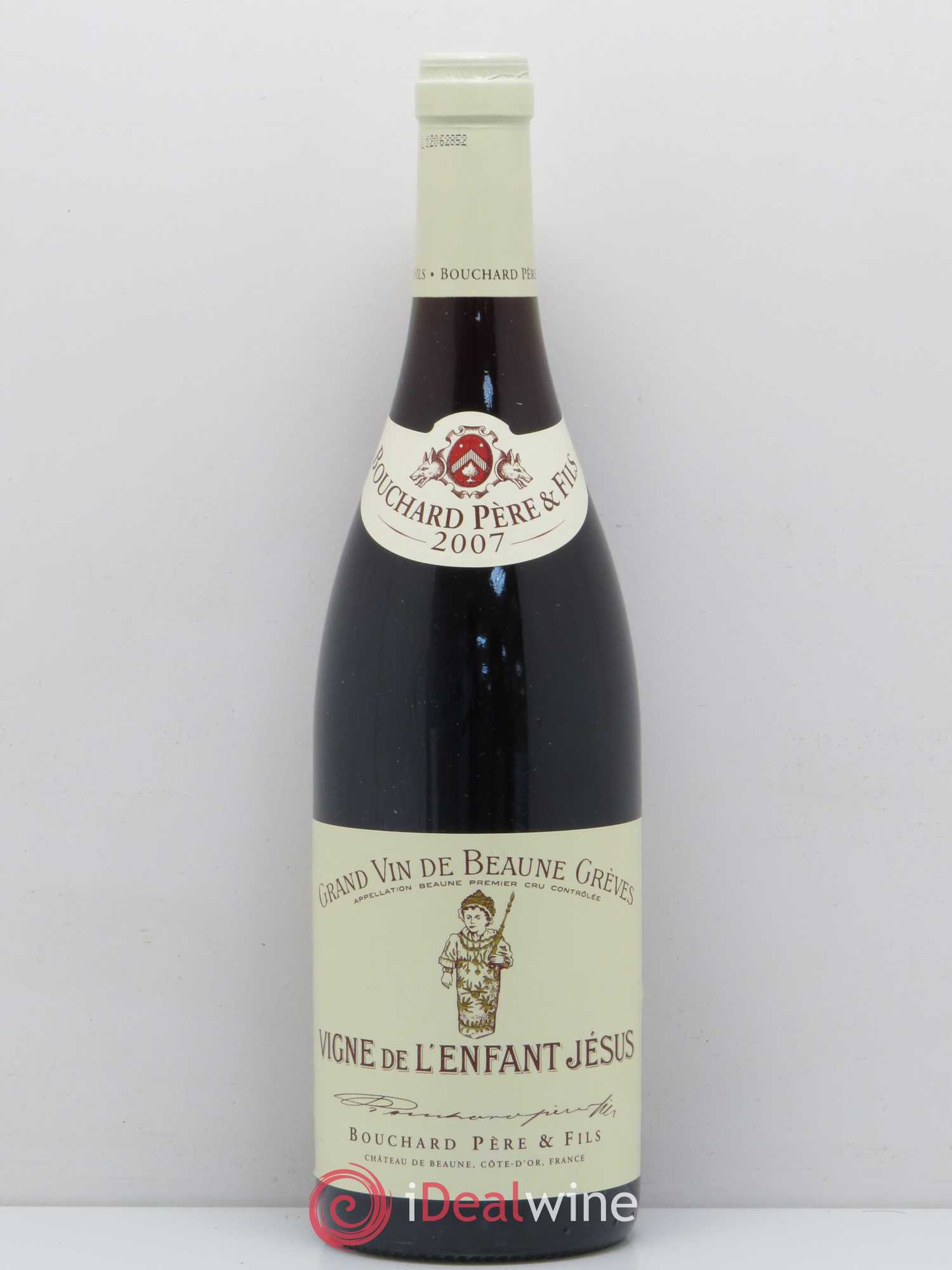 Beaune 1er Cru Grèves - Vigne de l'Enfant Jésus Bouchard Père & Fils 2007 - Lot de 1 bouteille - 0