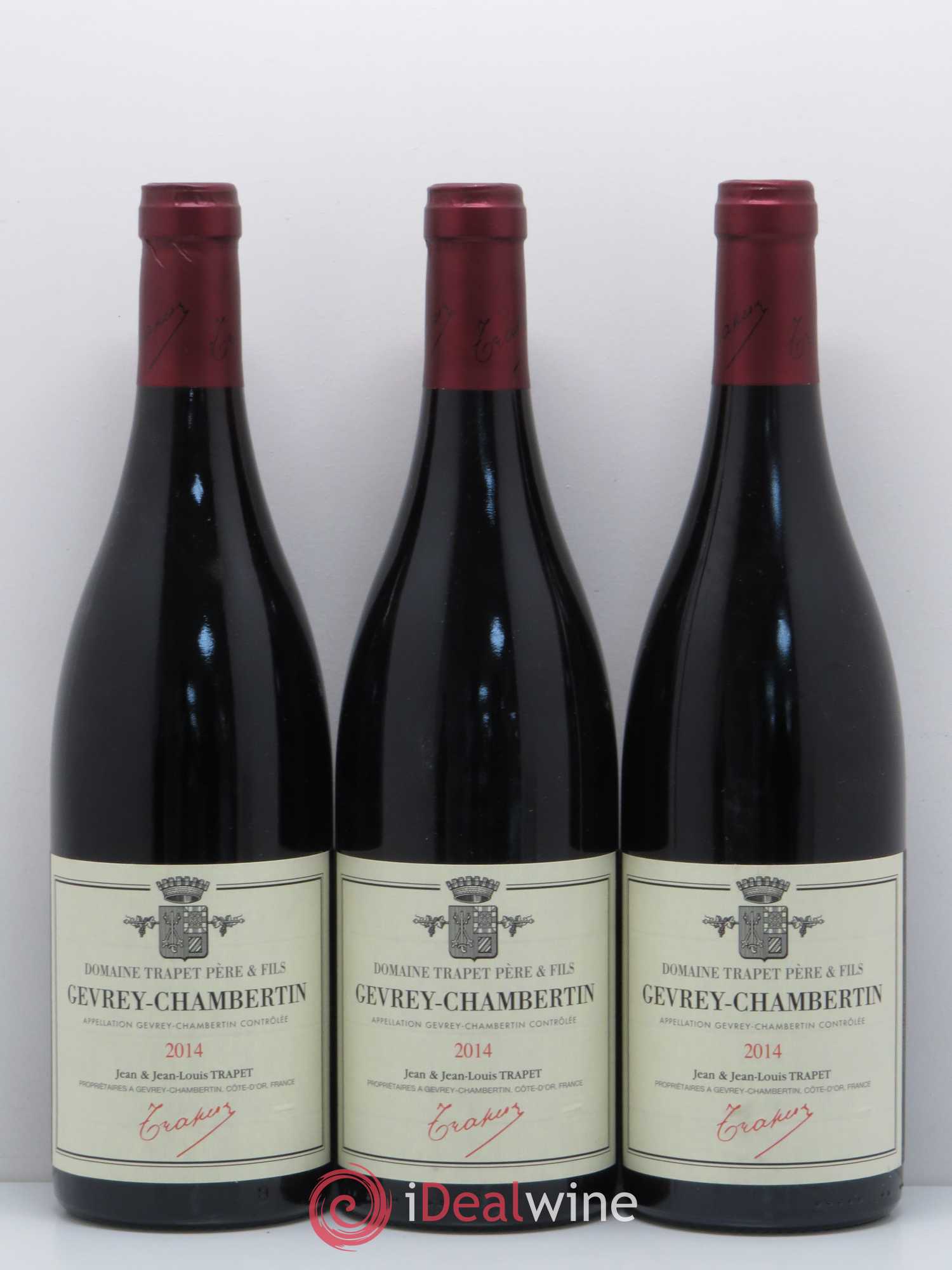Gevrey-Chambertin Domaine Trapet 2014 - Lot de 3 bouteilles - 0