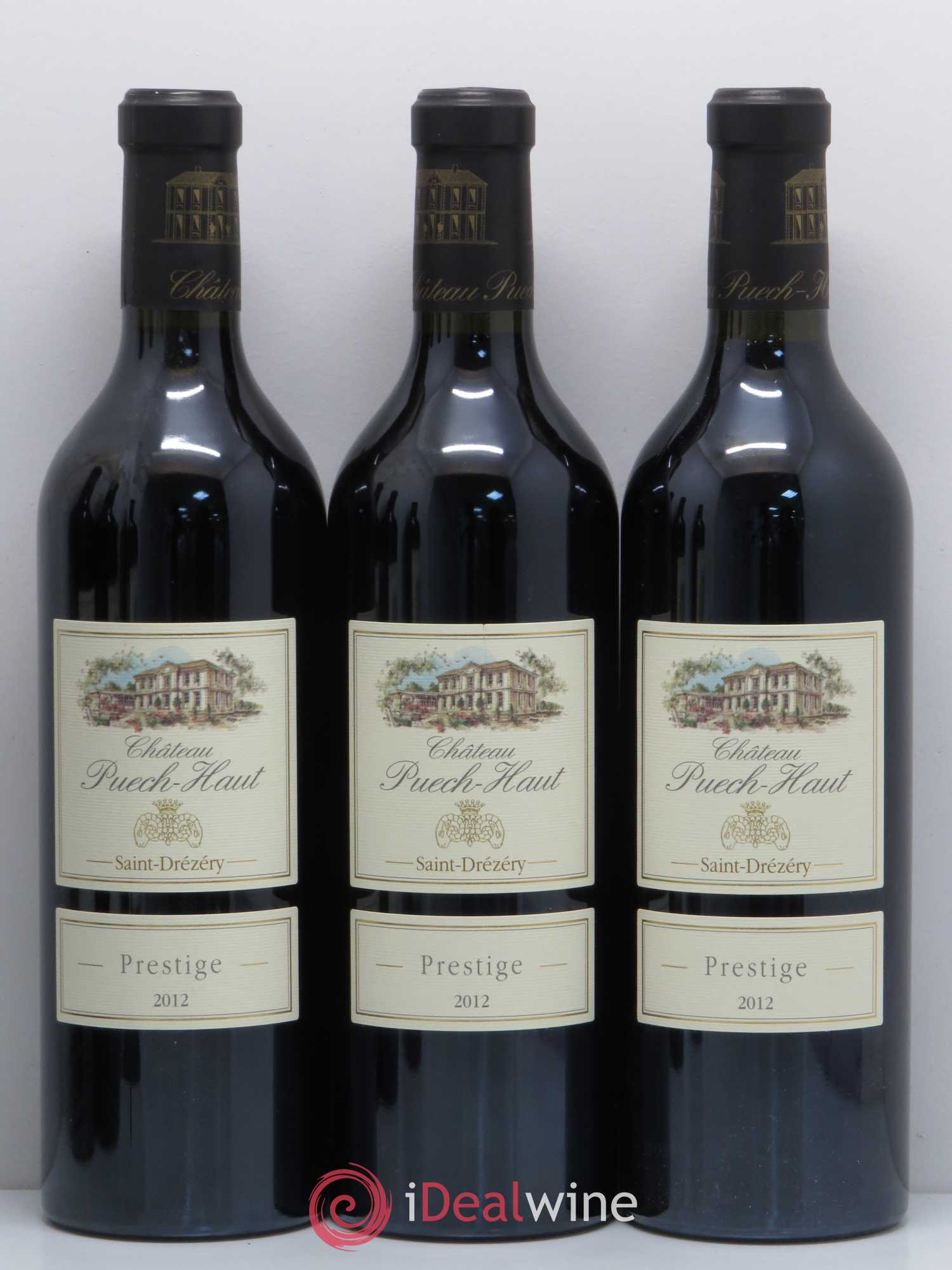 Coteaux du Languedoc Château Puech-Haut Prestige Gérard Bru  (sans prix de réserve) 2012 - Lot de 6 bouteilles - 1