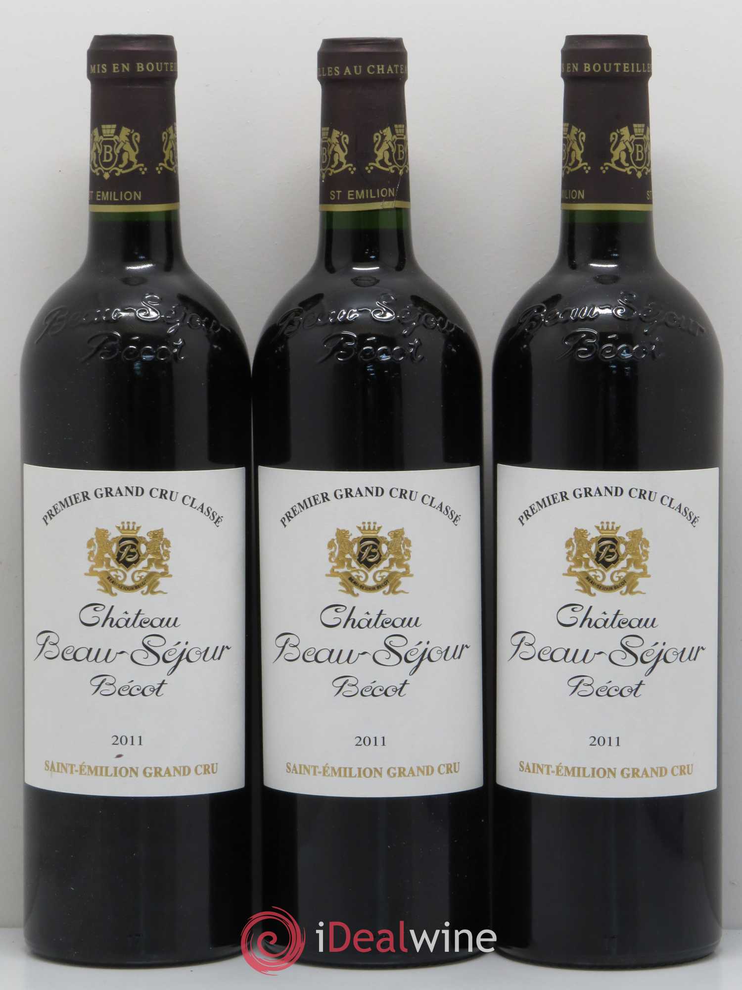 Château Beau-Séjour Bécot 1er Grand Cru Classé B 2011 - Lot de 6 bouteilles - 2