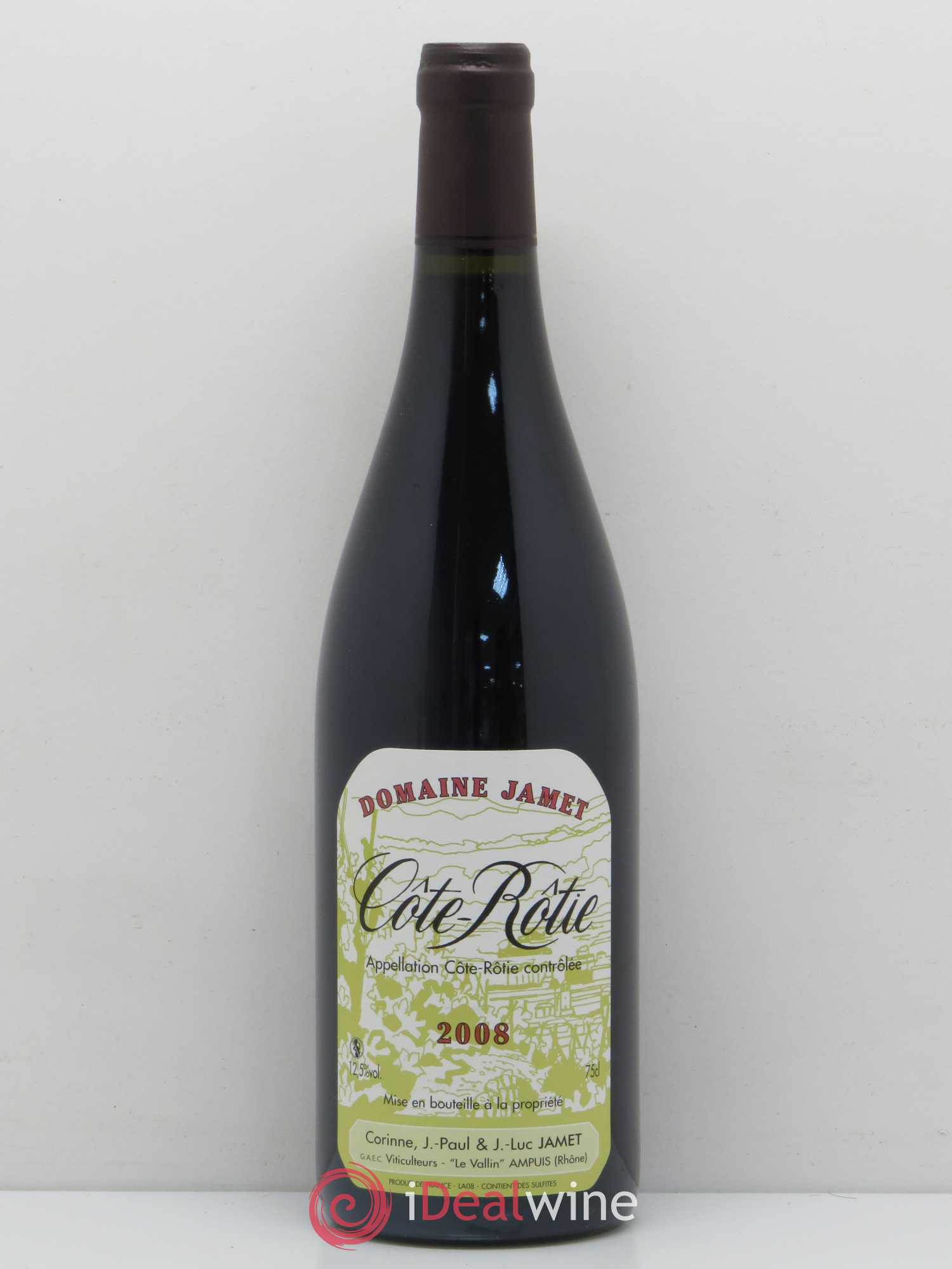 Côte-Rôtie Jamet (Domaine) 2008 - Lot de 1 bouteille - 0