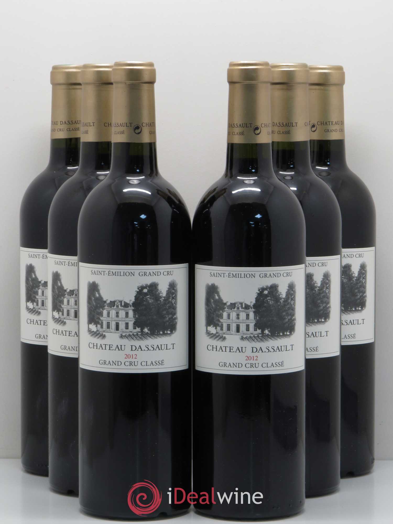 Château Dassault Grand Cru Classé 2012 - Lot de 6 bouteilles - 0