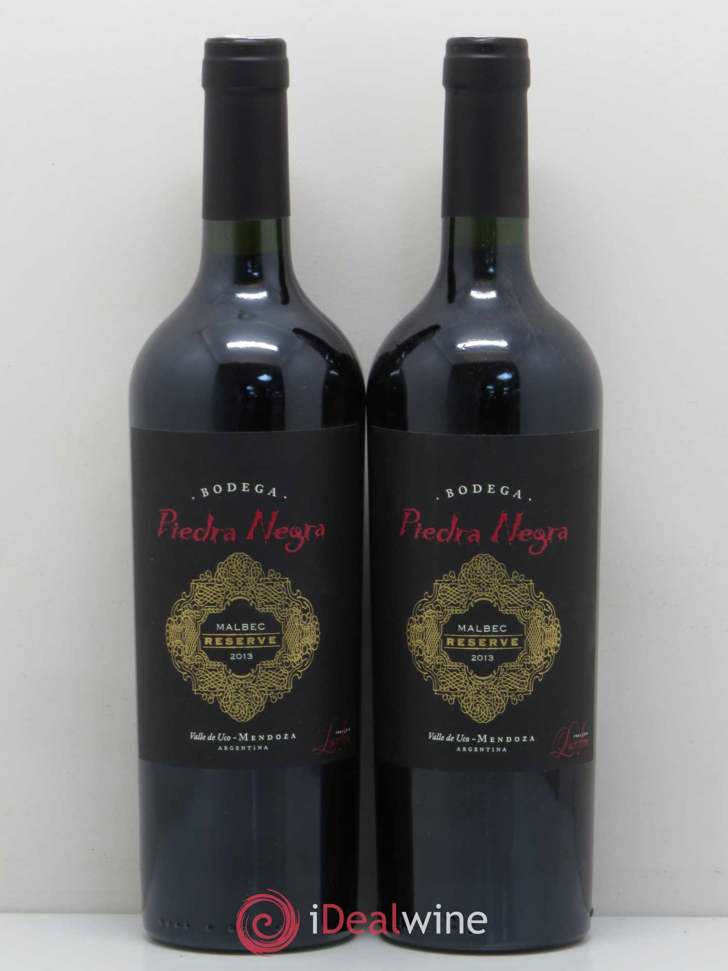 Mendoza Bodega Piedra Negra Réserva (sans prix de réserve) 2013 - Posten von 5 Flaschen - 2