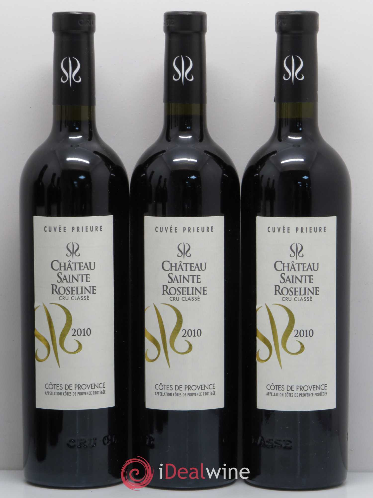 Côtes de Provence Château Sainte-Roseline Le Prieuré (senza prezzo di riserva) 2010 - Lotto di 6 bottiglie - 1