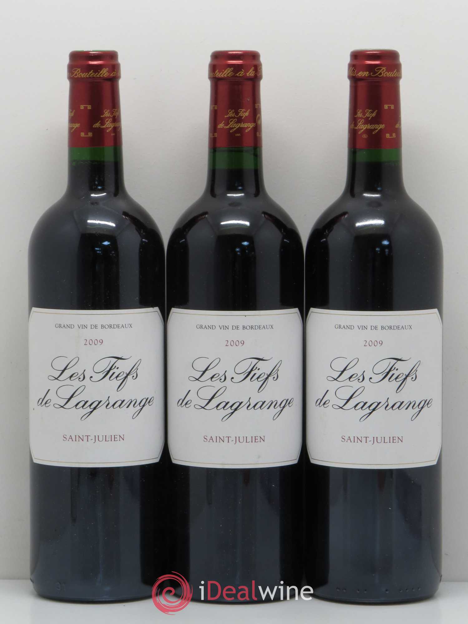 Les Fiefs de Lagrange Second Vin 2009 - Lot de 3 bouteilles - 0