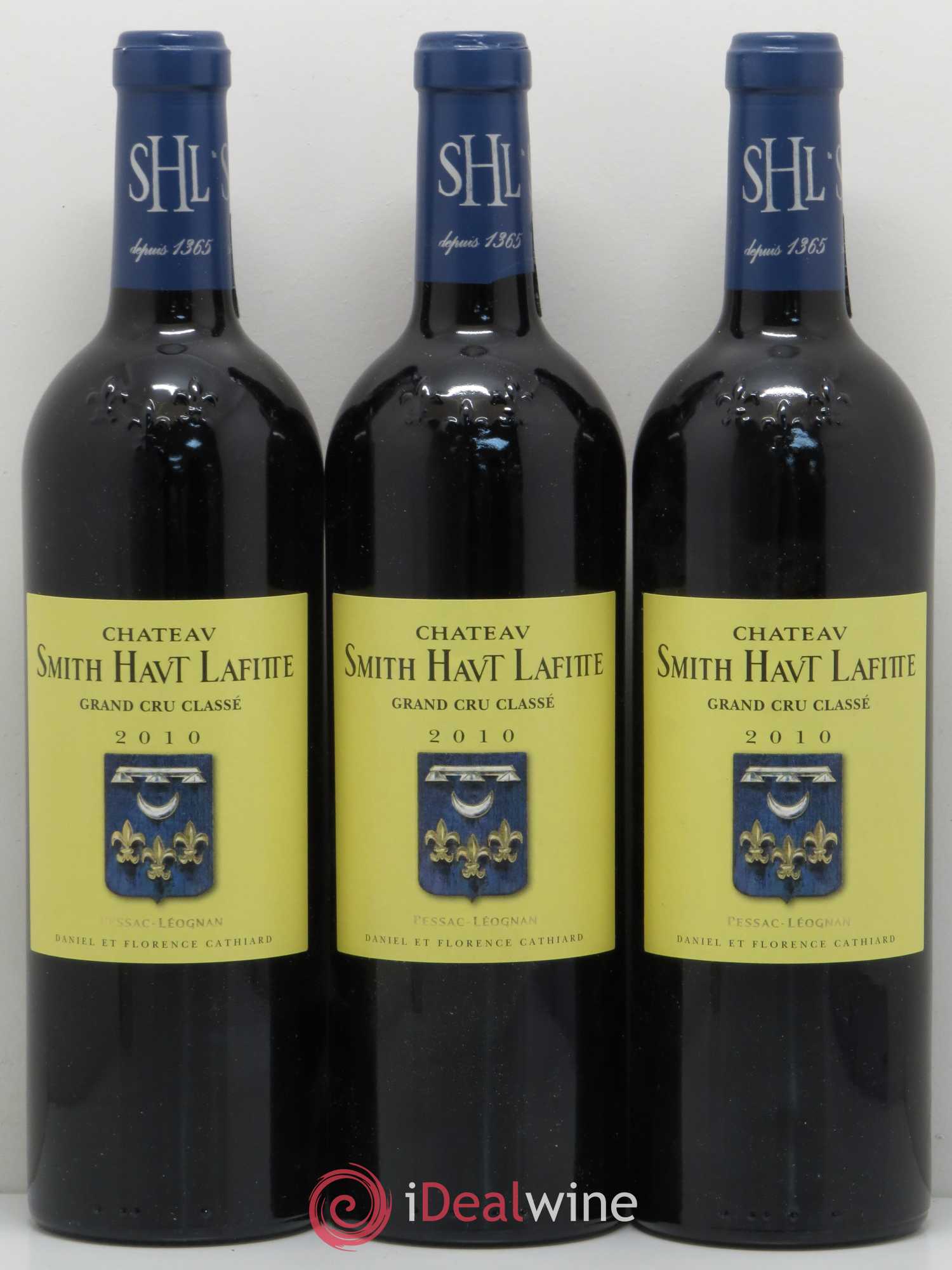 Château Smith Haut Lafitte Cru Classé de Graves 2010 - Lot de 3 bouteilles - 0