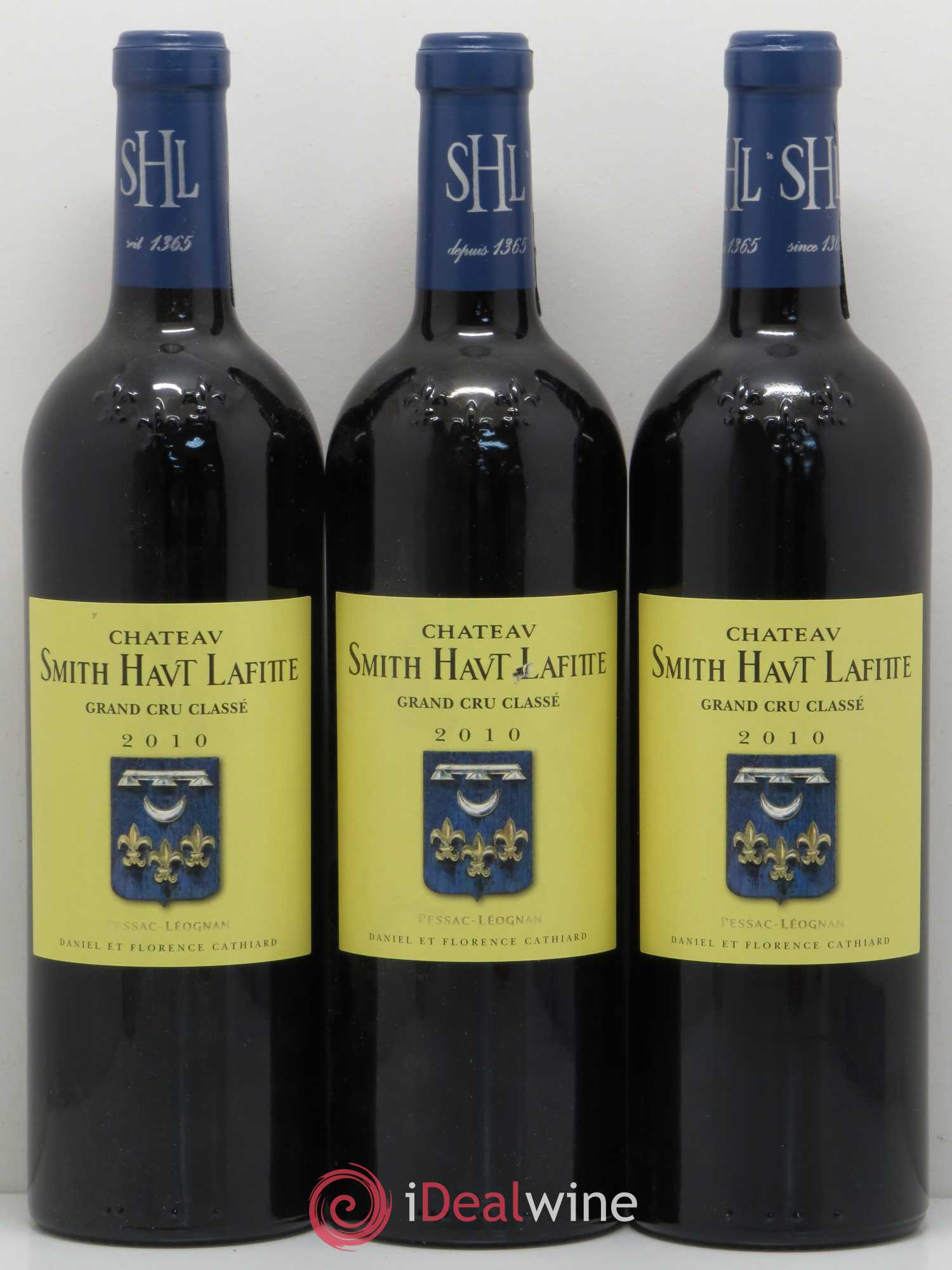 Château Smith Haut Lafitte Cru Classé de Graves 2010 - Lot de 3 bouteilles - 0