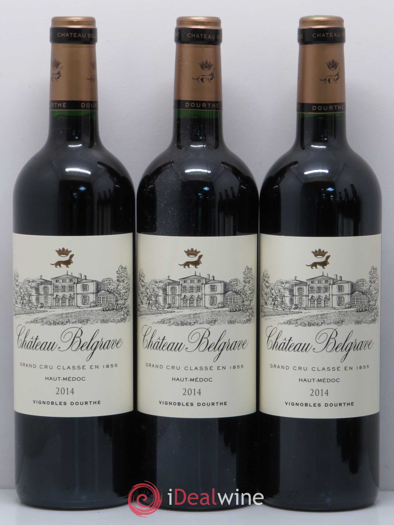 Château Belgrave 5ème Grand Cru Classé 2014 - Lot de 6 bouteilles - 1