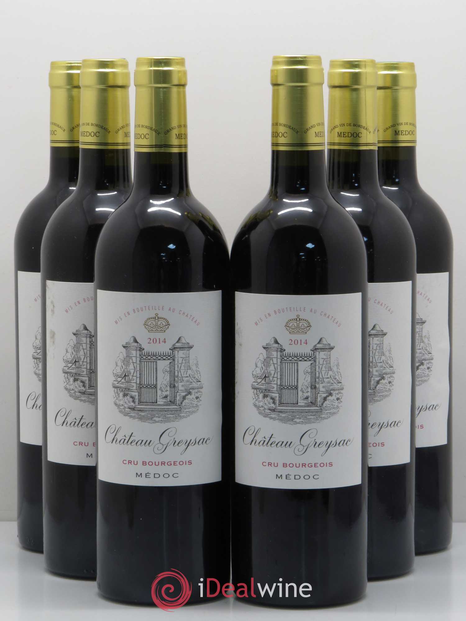 Château Greysac Cru Bourgeois (sans prix de réserve) 2014 - Lot de 6 bouteilles - 0