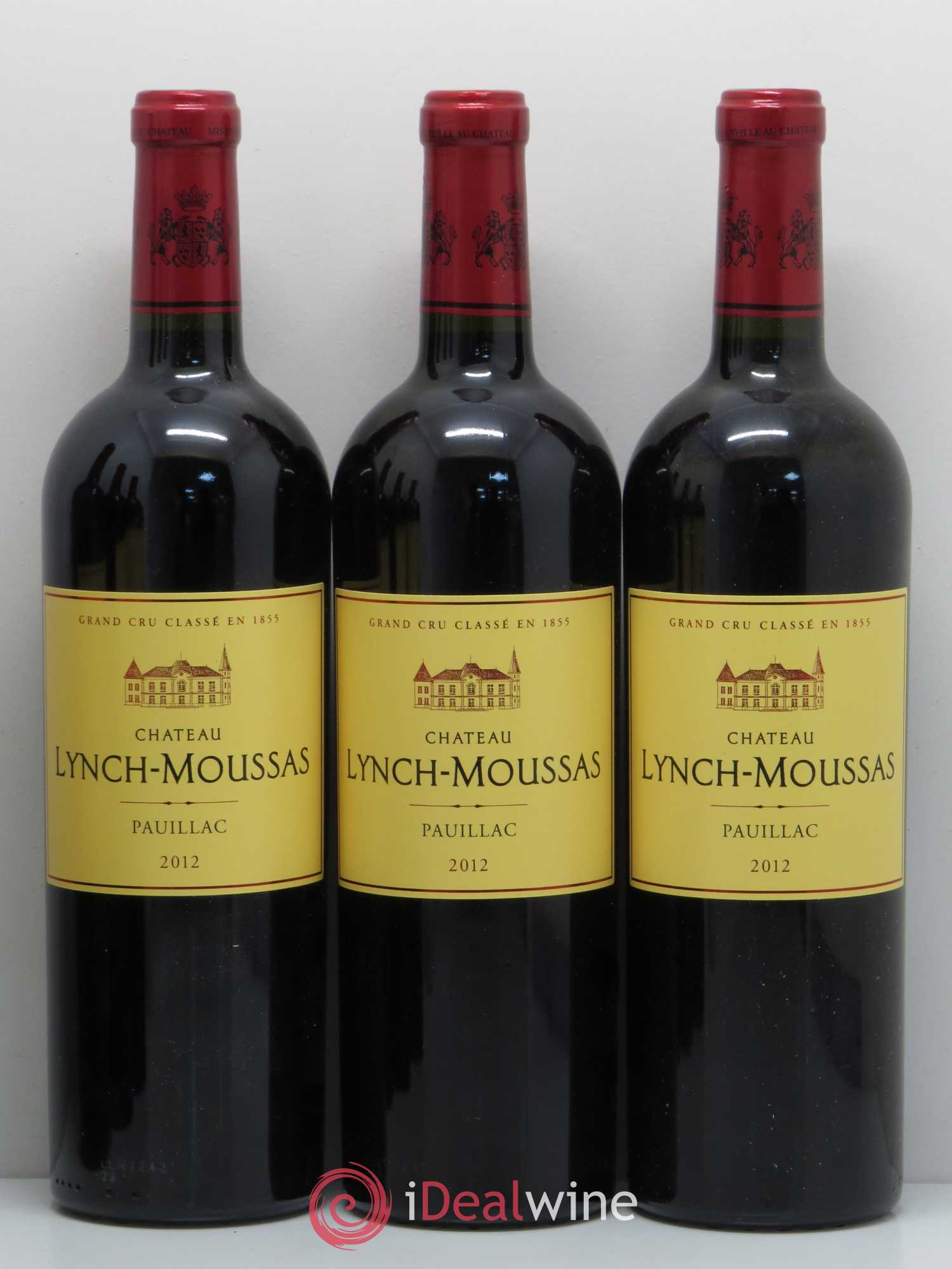 Château Lynch Moussas 5ème Grand Cru Classé 2012 - Lot de 6 bouteilles - 1