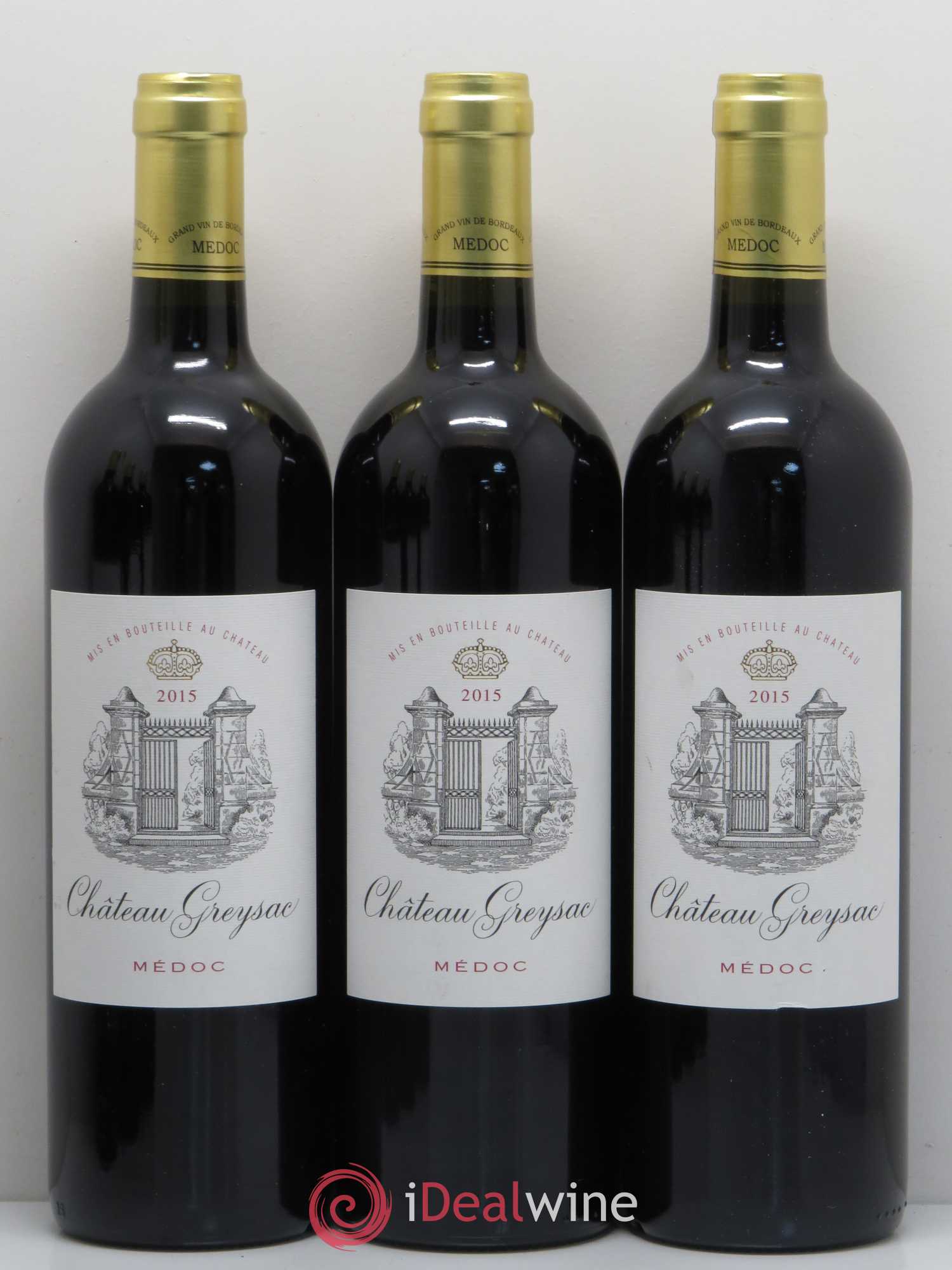 Château Greysac Cru Bourgeois 2015 - Lot de 6 bouteilles - 1