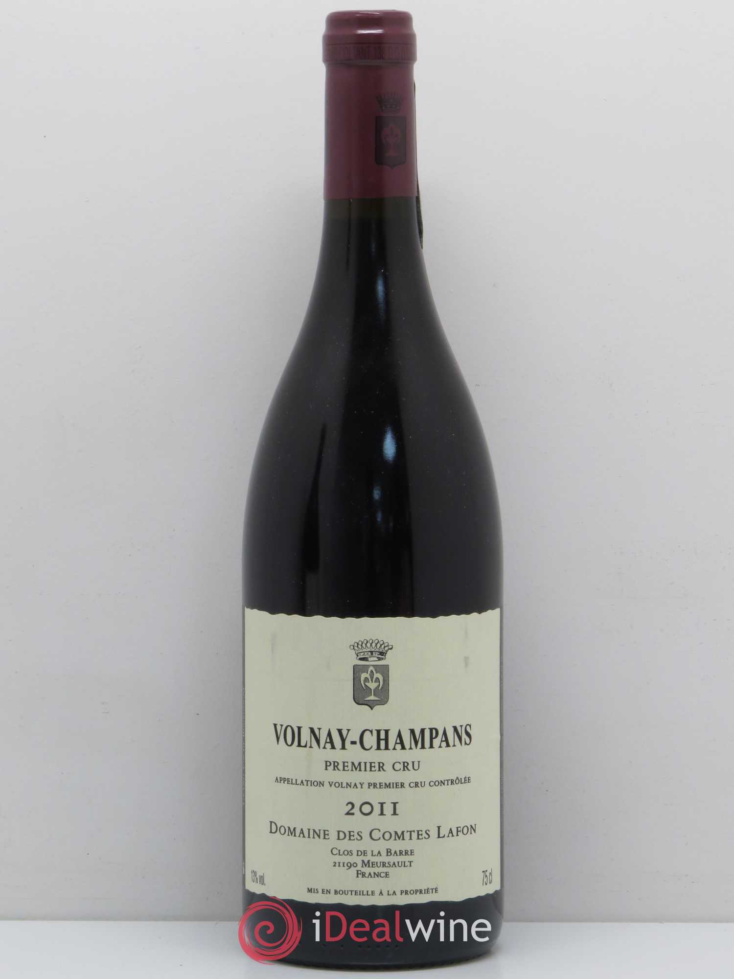 Volnay 1er Cru Champans Comtes Lafon (Domaine des) 2011 - Lot de 1 bouteille - 0