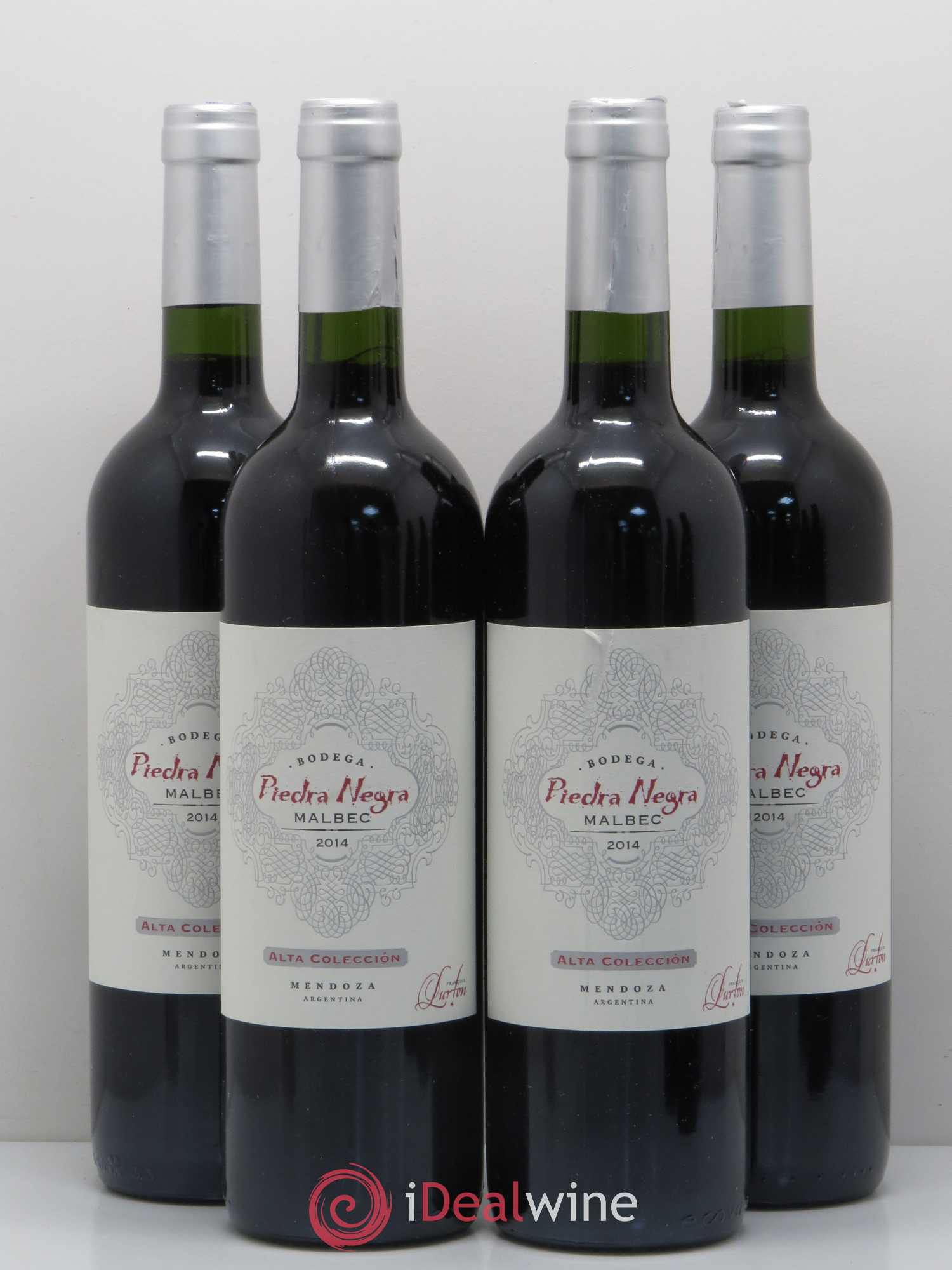 Mendoza Bodega Piedra Negra Alta Coleccion Mendoza (sans prix de réserve) 2014 - Posten von 4 Flaschen - 0