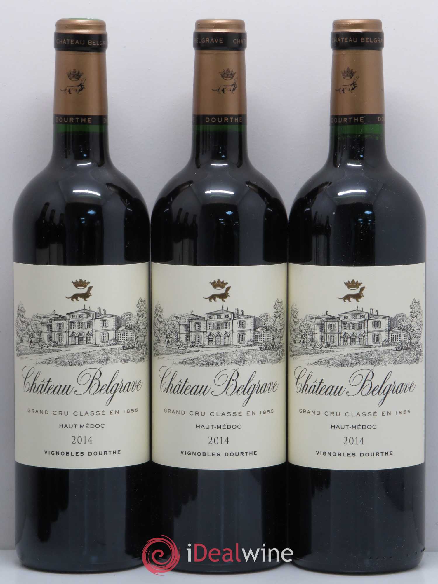 Château Belgrave 5ème Grand Cru Classé 2014 - Lot de 6 bouteilles - 1
