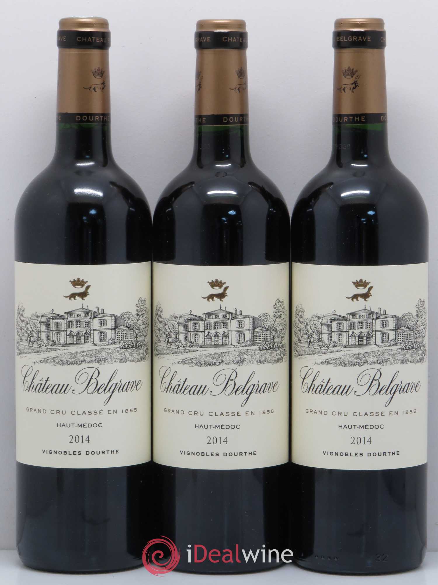 Château Belgrave 5ème Grand Cru Classé 2014 - Lot de 6 bouteilles - 2