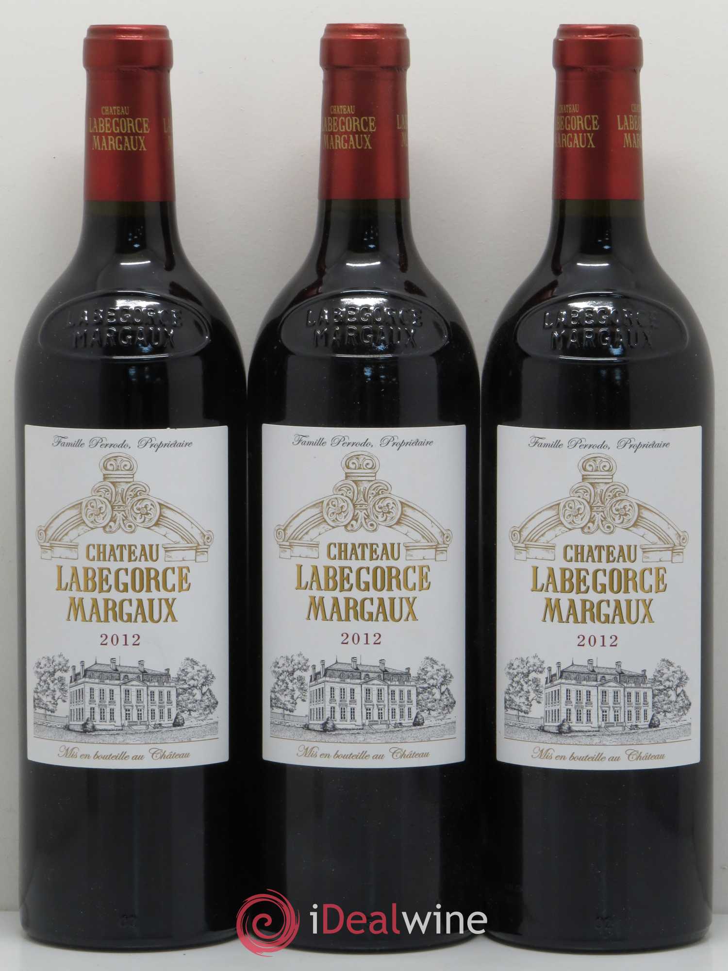 Château Labegorce Cru Bourgeois 2012 - Lot de 3 bouteilles - 0